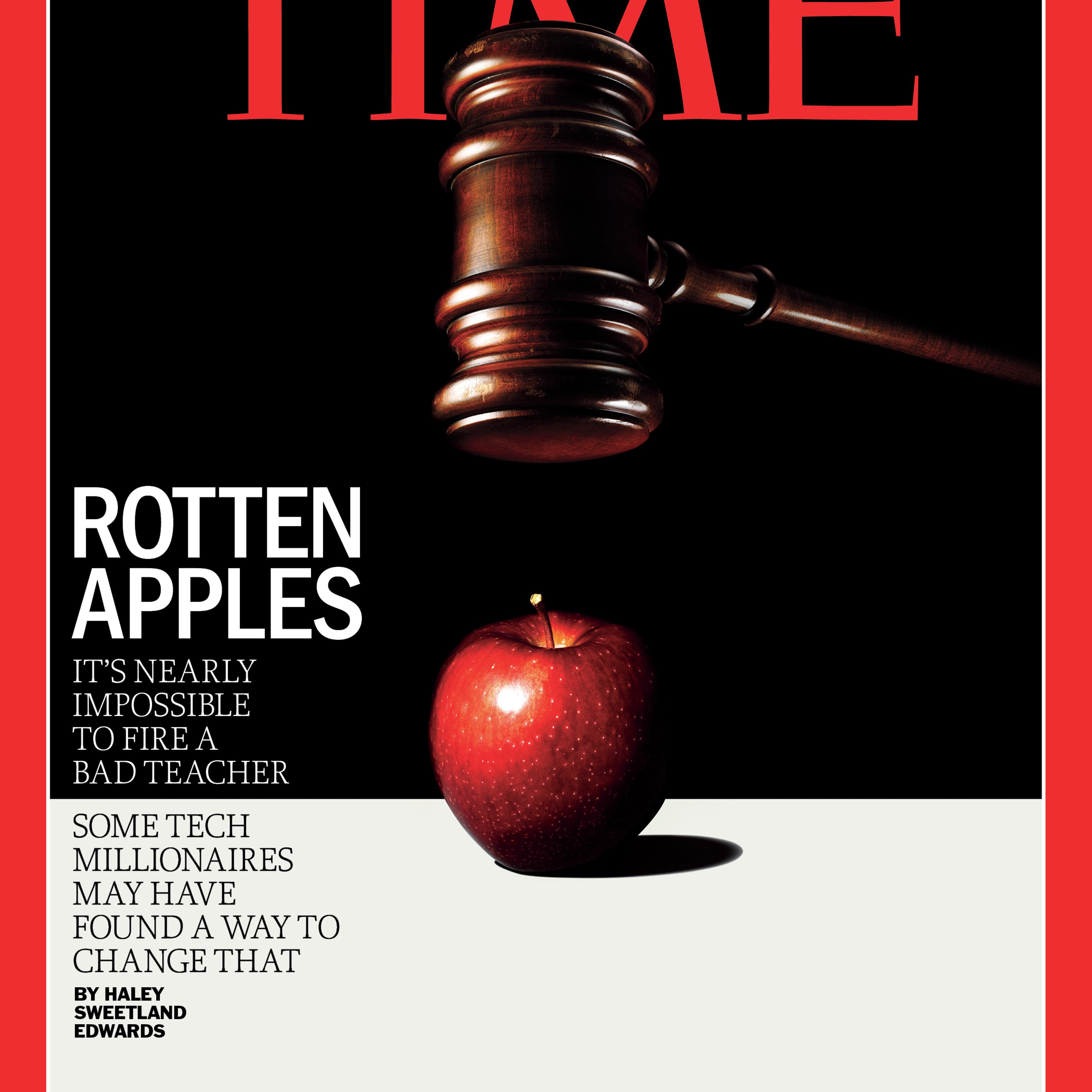 Teacher Tenure Time Magazine Cover