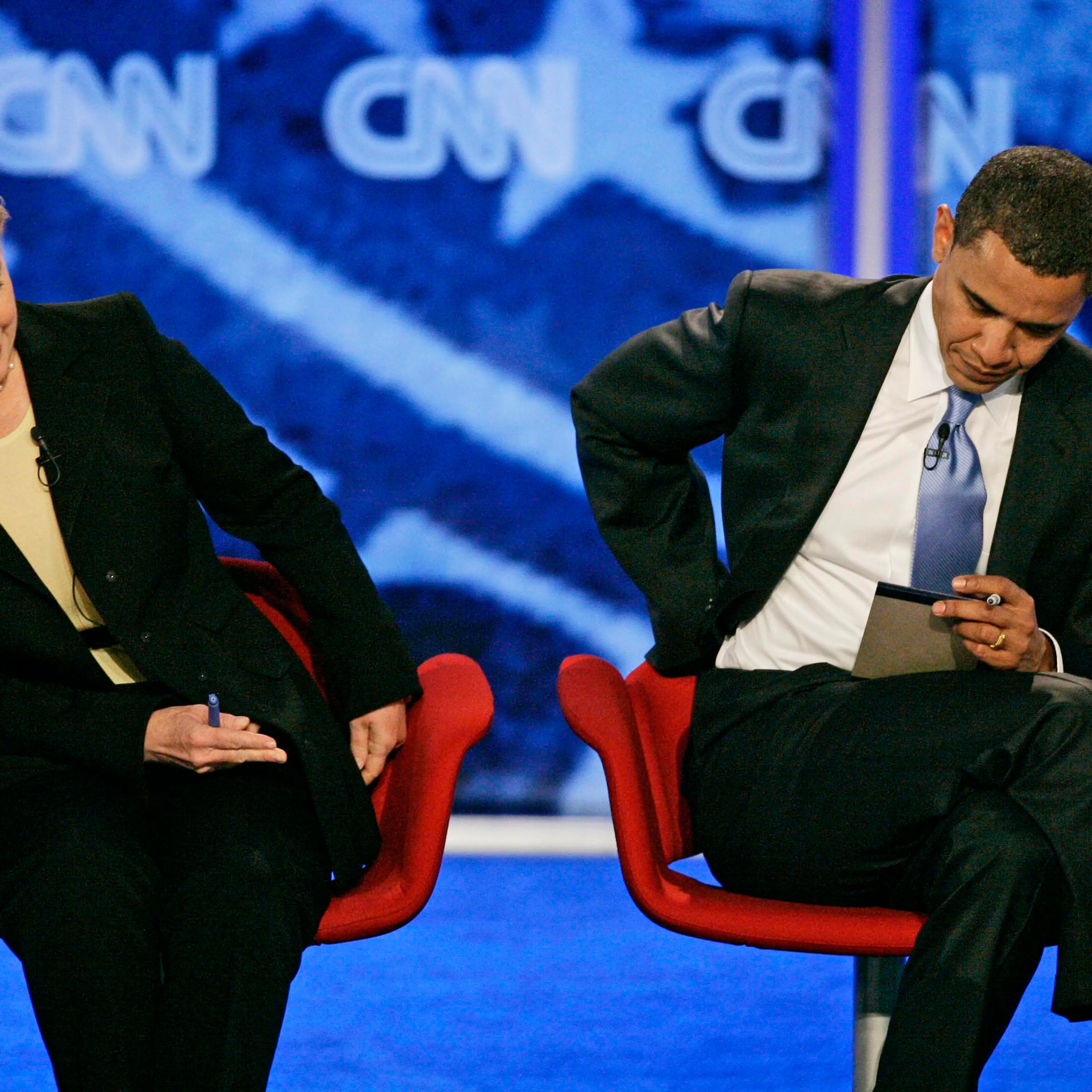 Hillary Clinton, Barack Obama