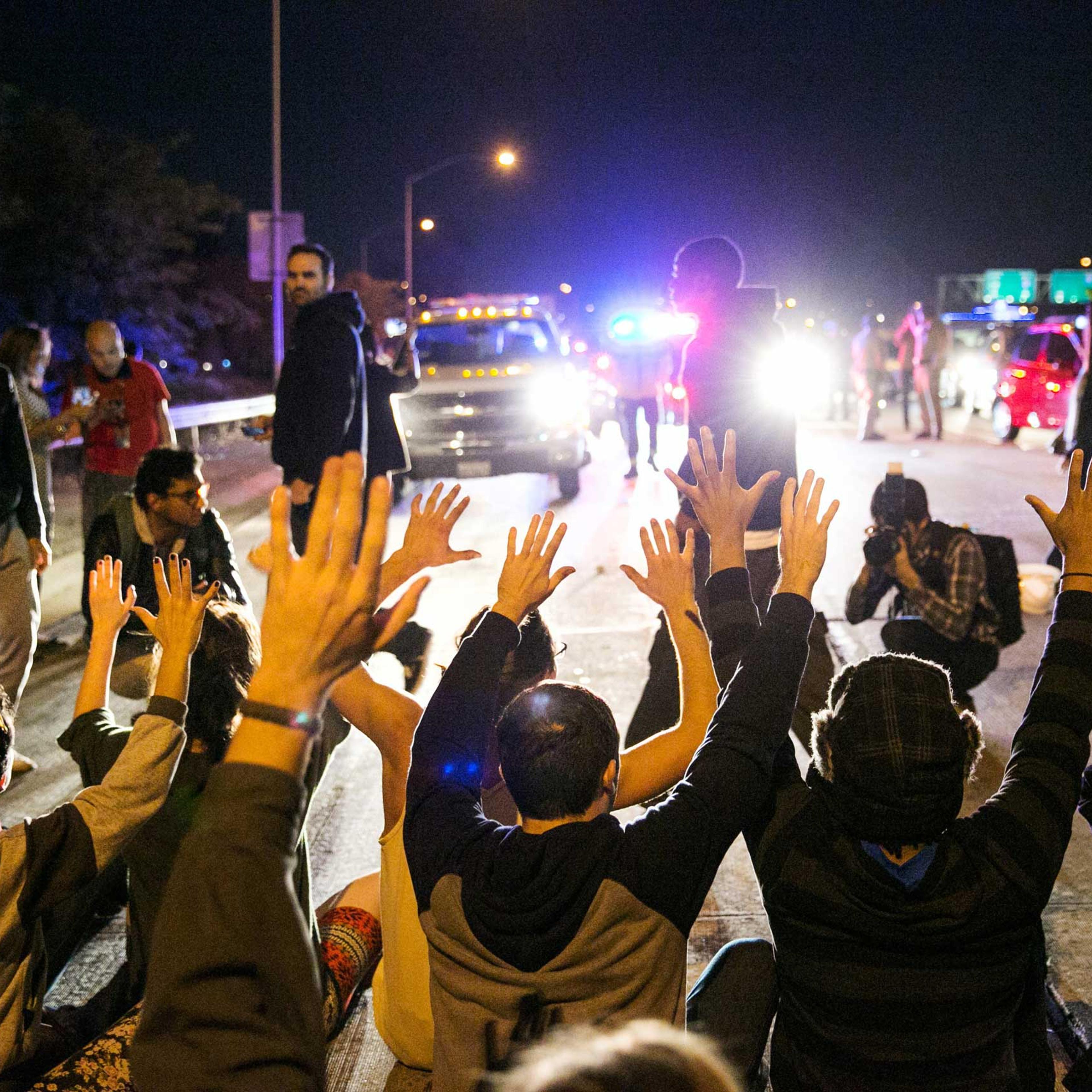 Ferguson protests in LA