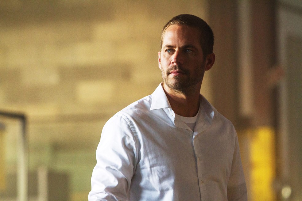 Paul Walker in FURIOUS 7.