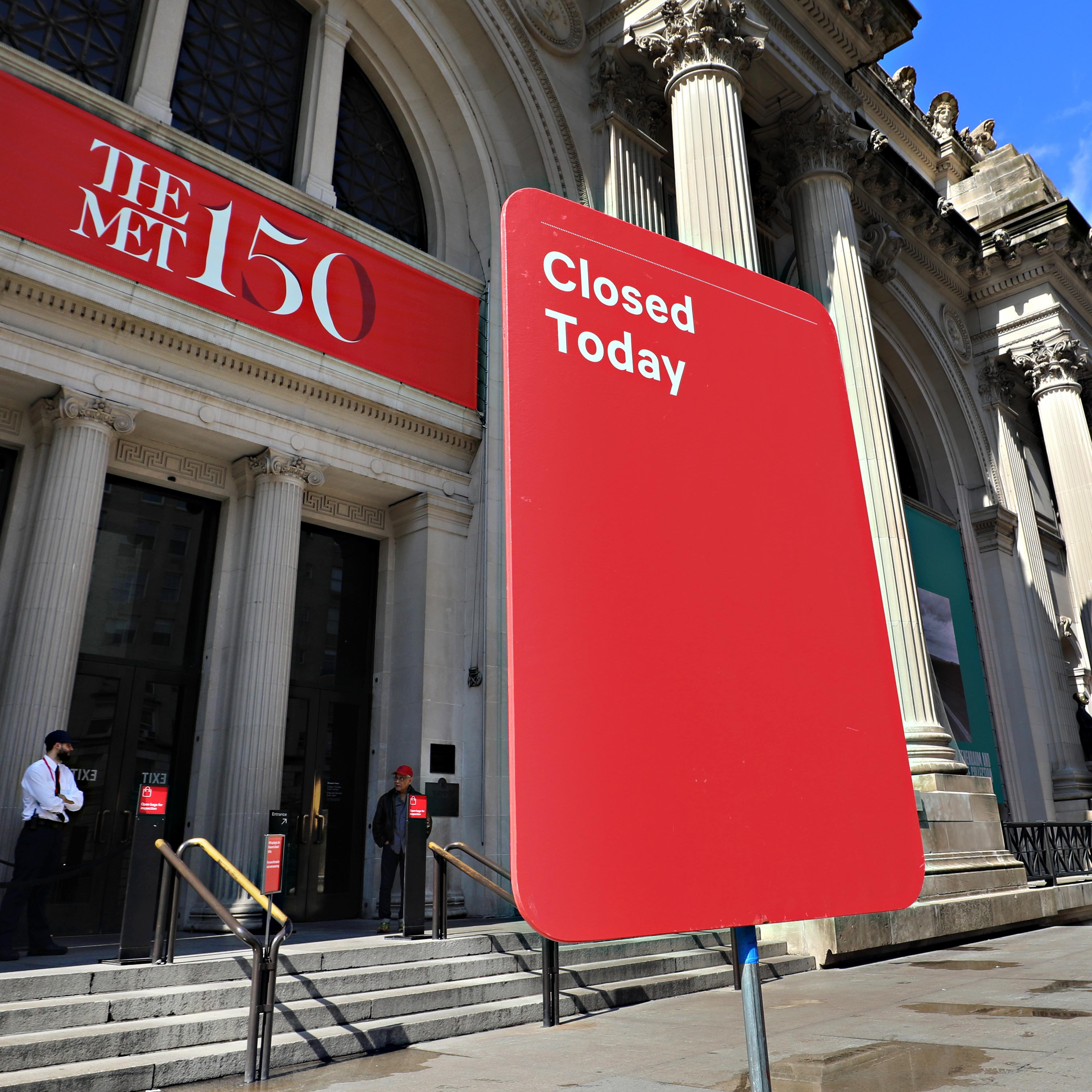 New York City Institutions Close To Public Amid Coronavirus Scare