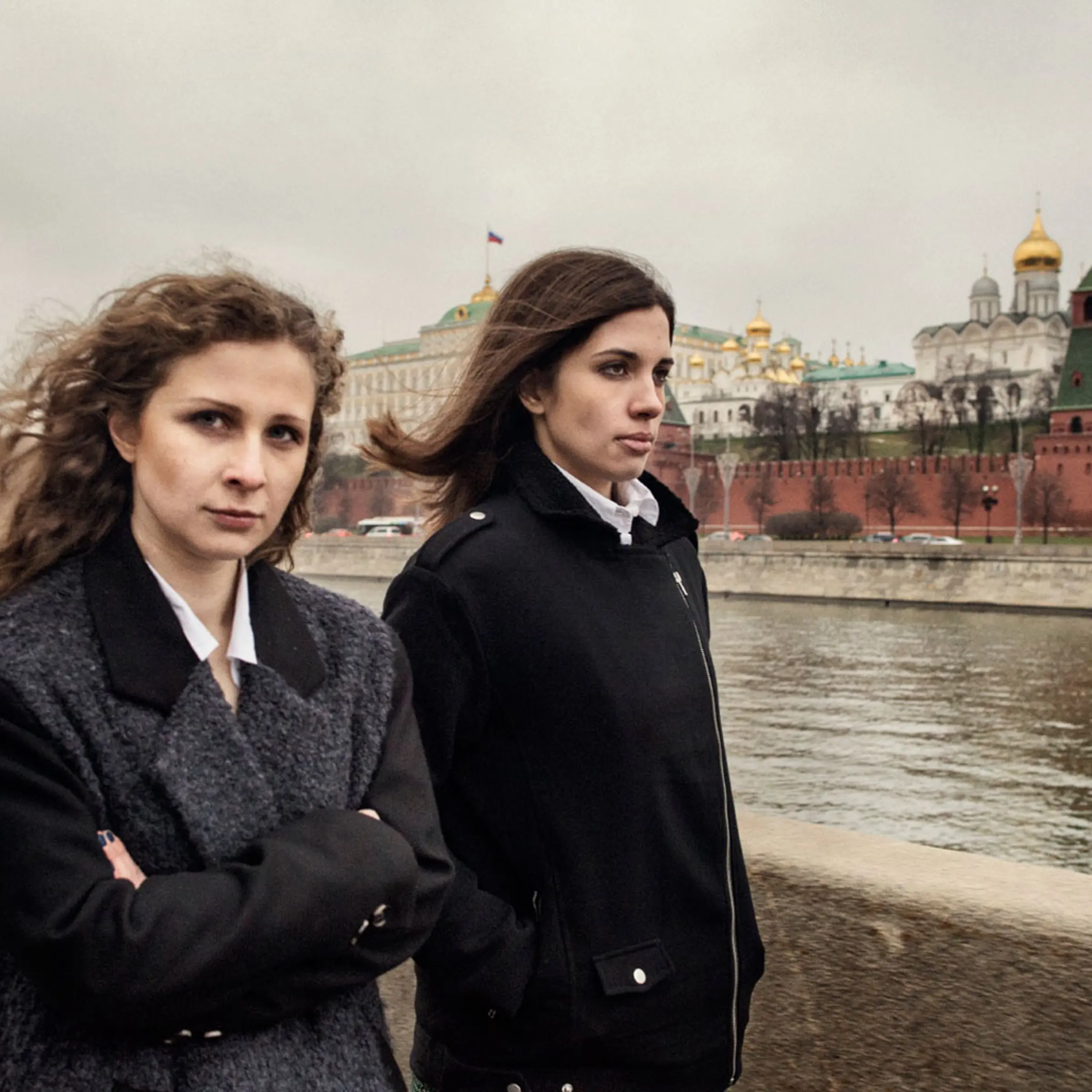 <span style="font-size:medium;"><strong>Nadezhda Tolokonnikova and Maria Alyokhina of Pussy Riot, Russia</strong></span><br>
Members of the feminist punk rock collective were jailed after protesting Russian President Putin in a church. The group has since used its notoriety to promote human rights issues. The very name of the band is meant to turn something passive into something powerful.