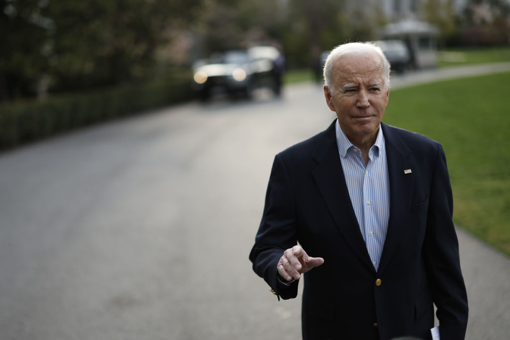President Biden Departs White House For Mississippi