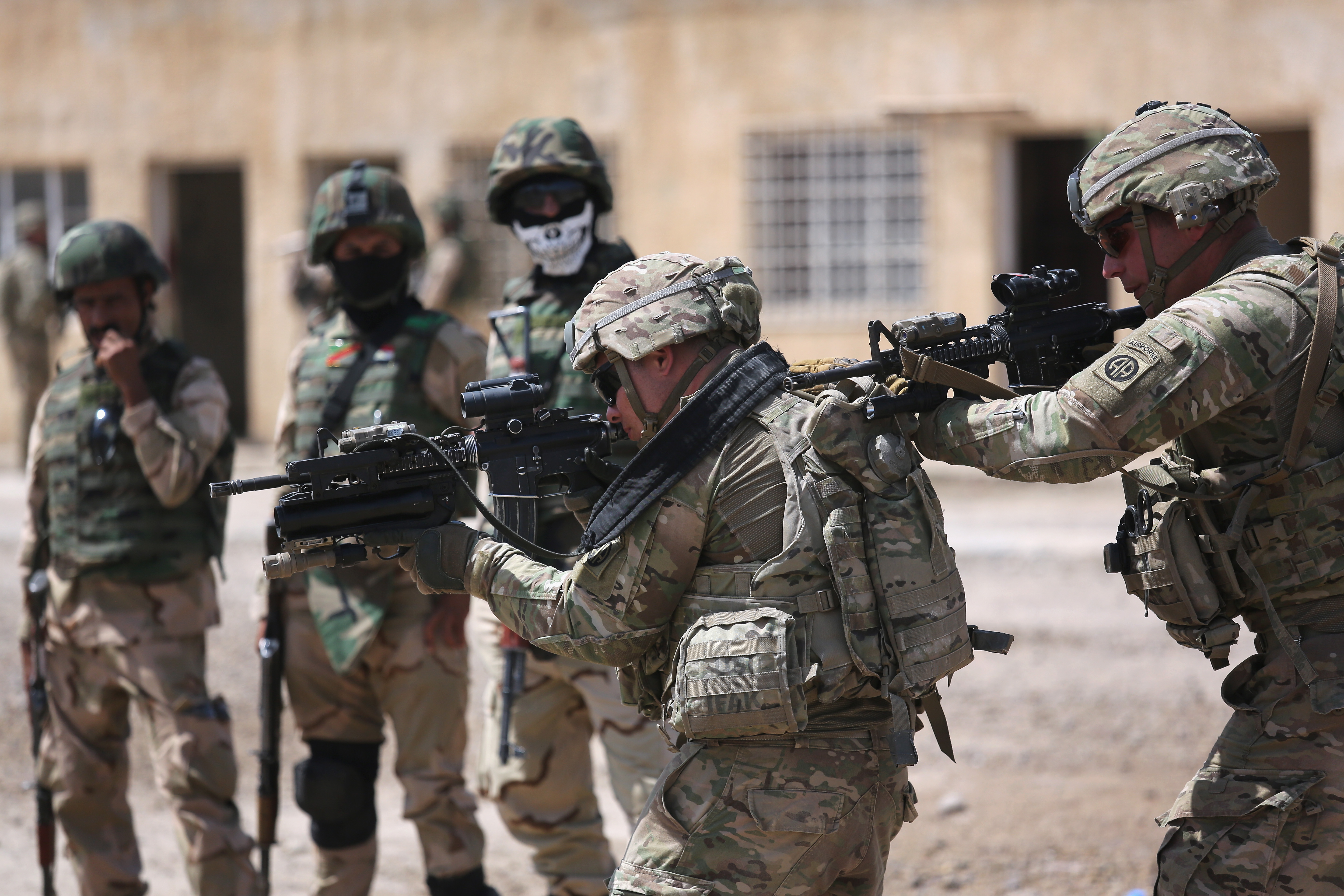 U.S. Military Trains Iraqi Army
