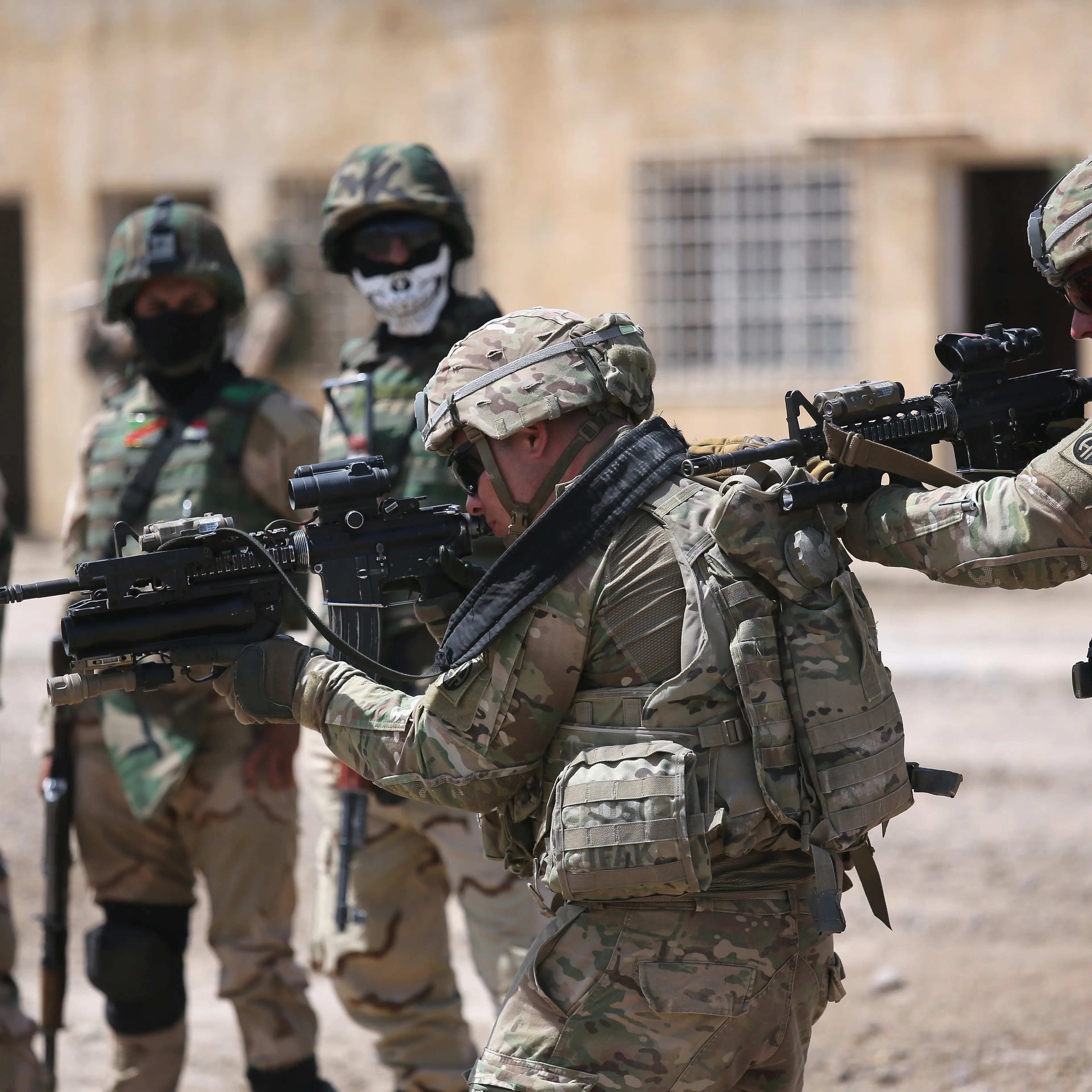 U.S. Military Trains Iraqi Army