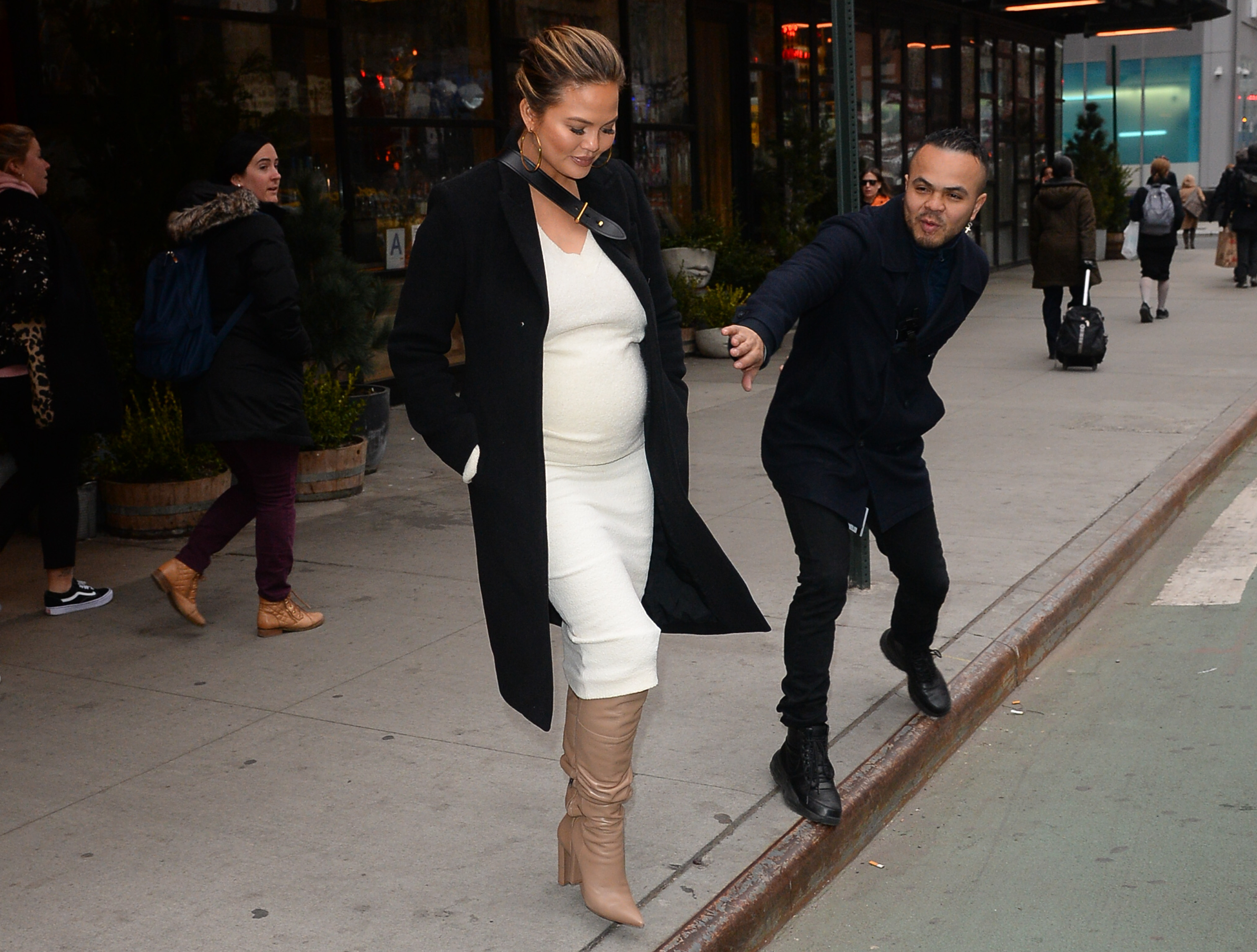 Celebrity Sightings in New York City - March 27, 2018