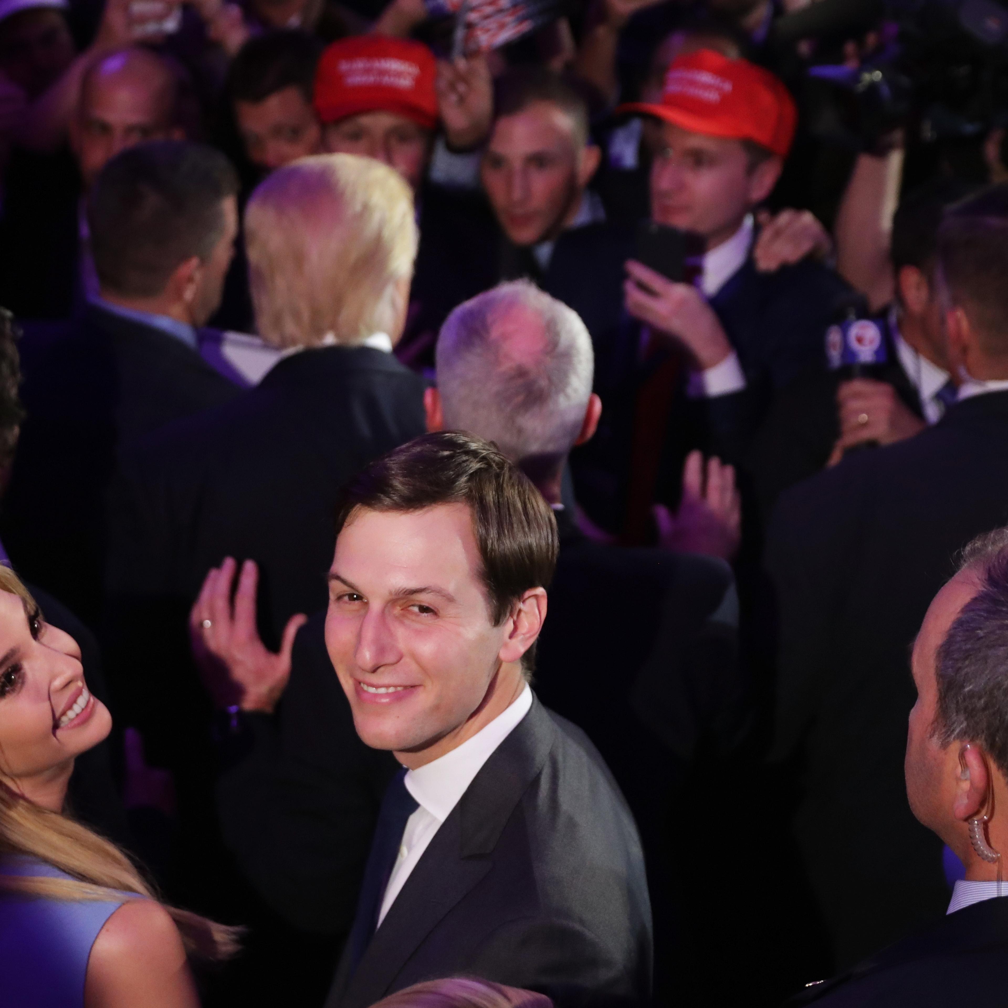 Republican Presidential Nominee Donald Trump Holds Election Night Event In New York City