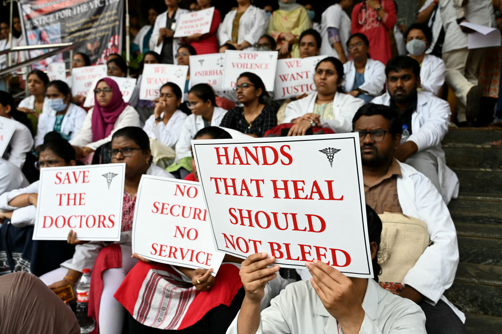 Indian Doctors Strike After Murder of Trainee Medic
