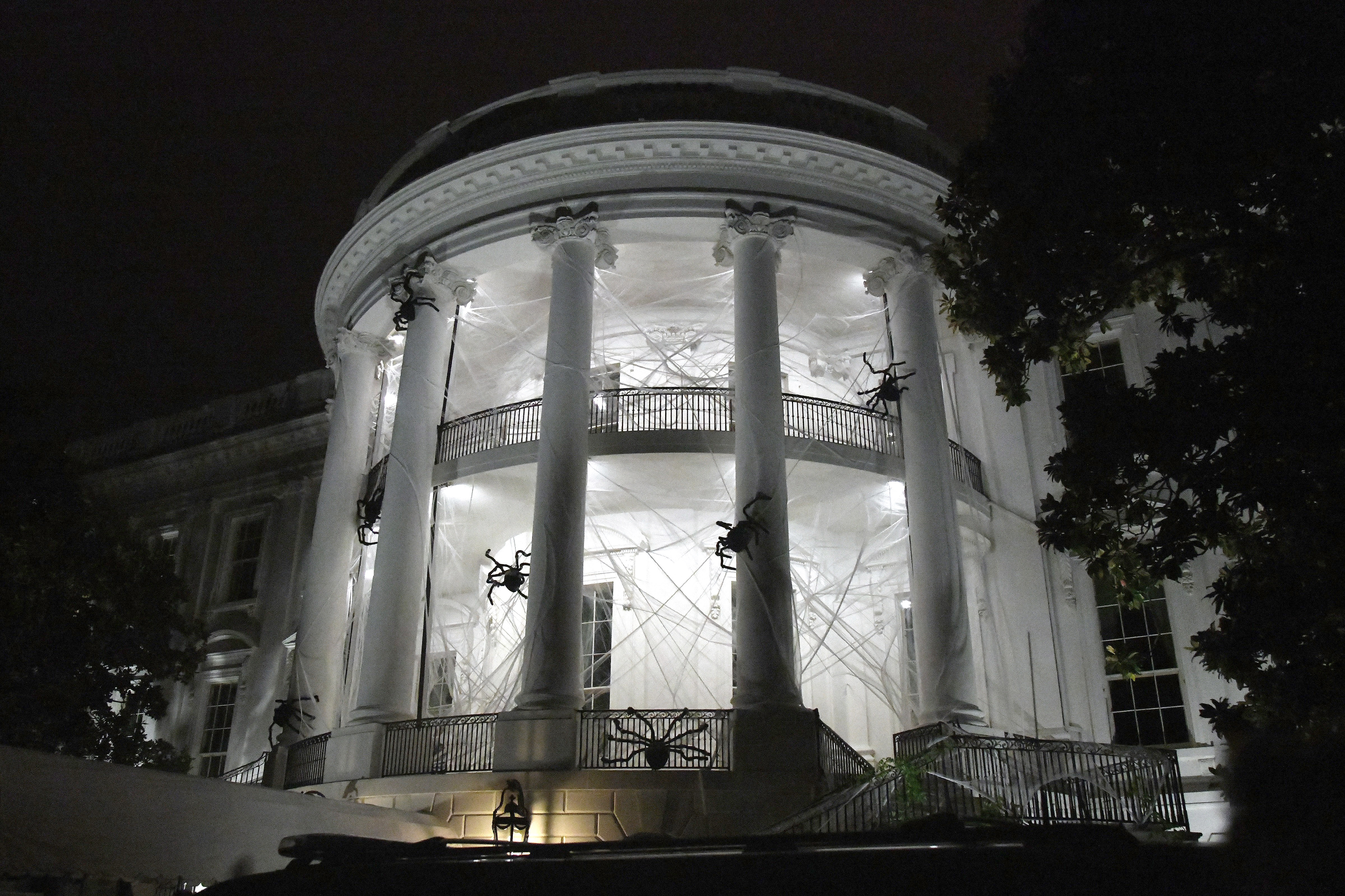 trump white house halloween party paul manafort arrested