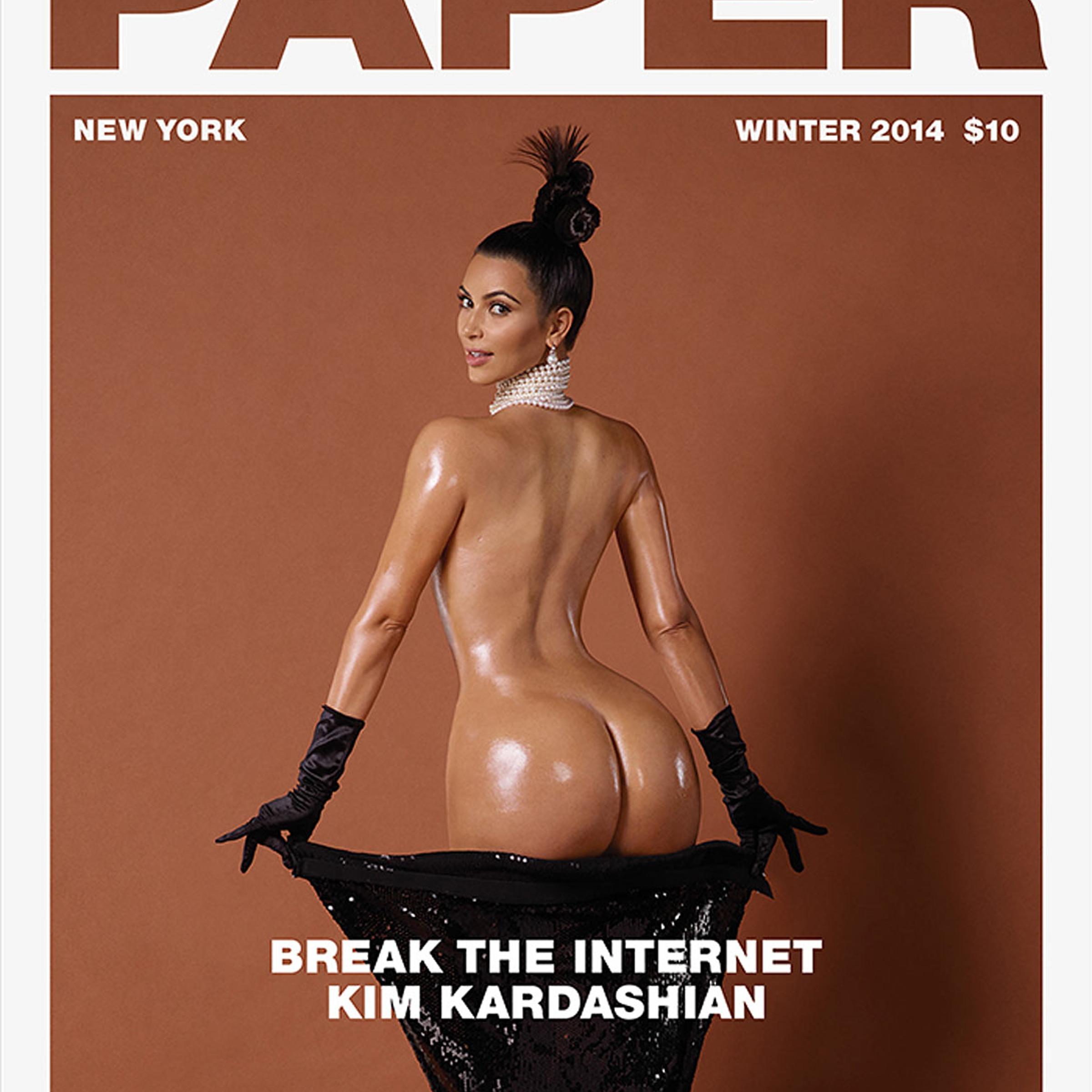 Kim Kardashian Paper Magazine