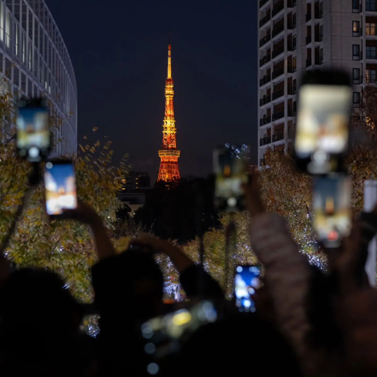 Winter Scenes In Tokyo After Government Approved Economic Package