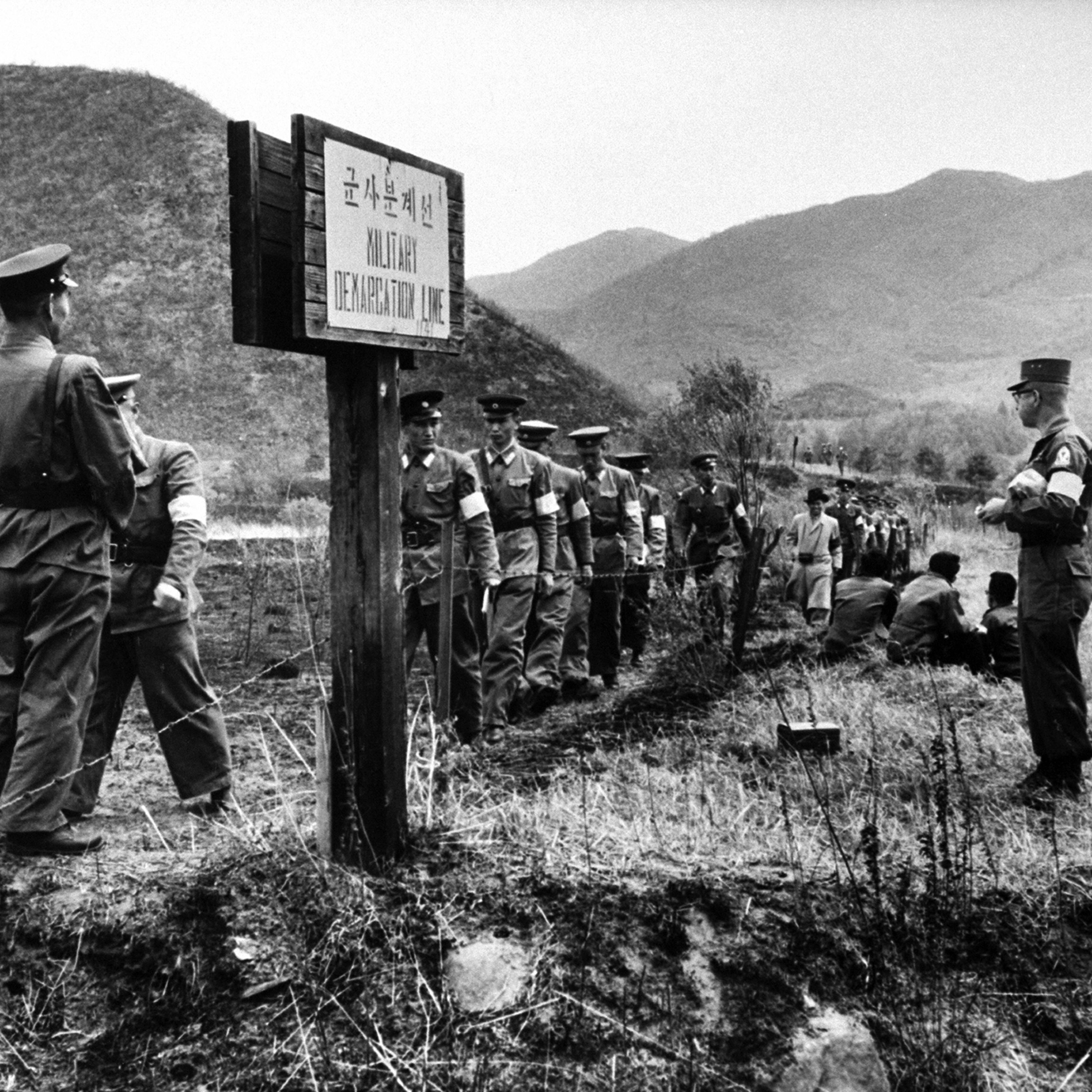 Korea demilitarizition 1960.