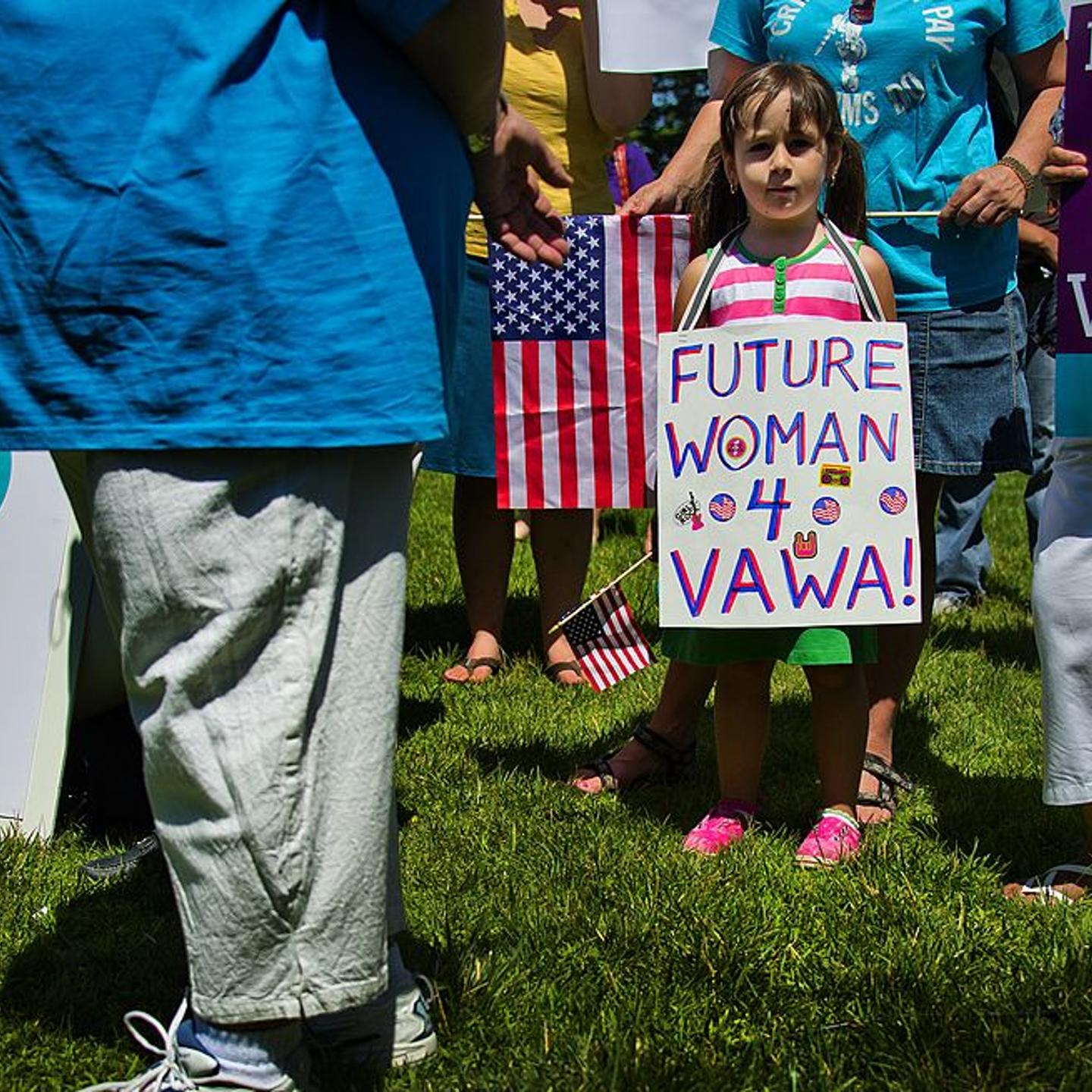 VAWA reauthorization supporters
