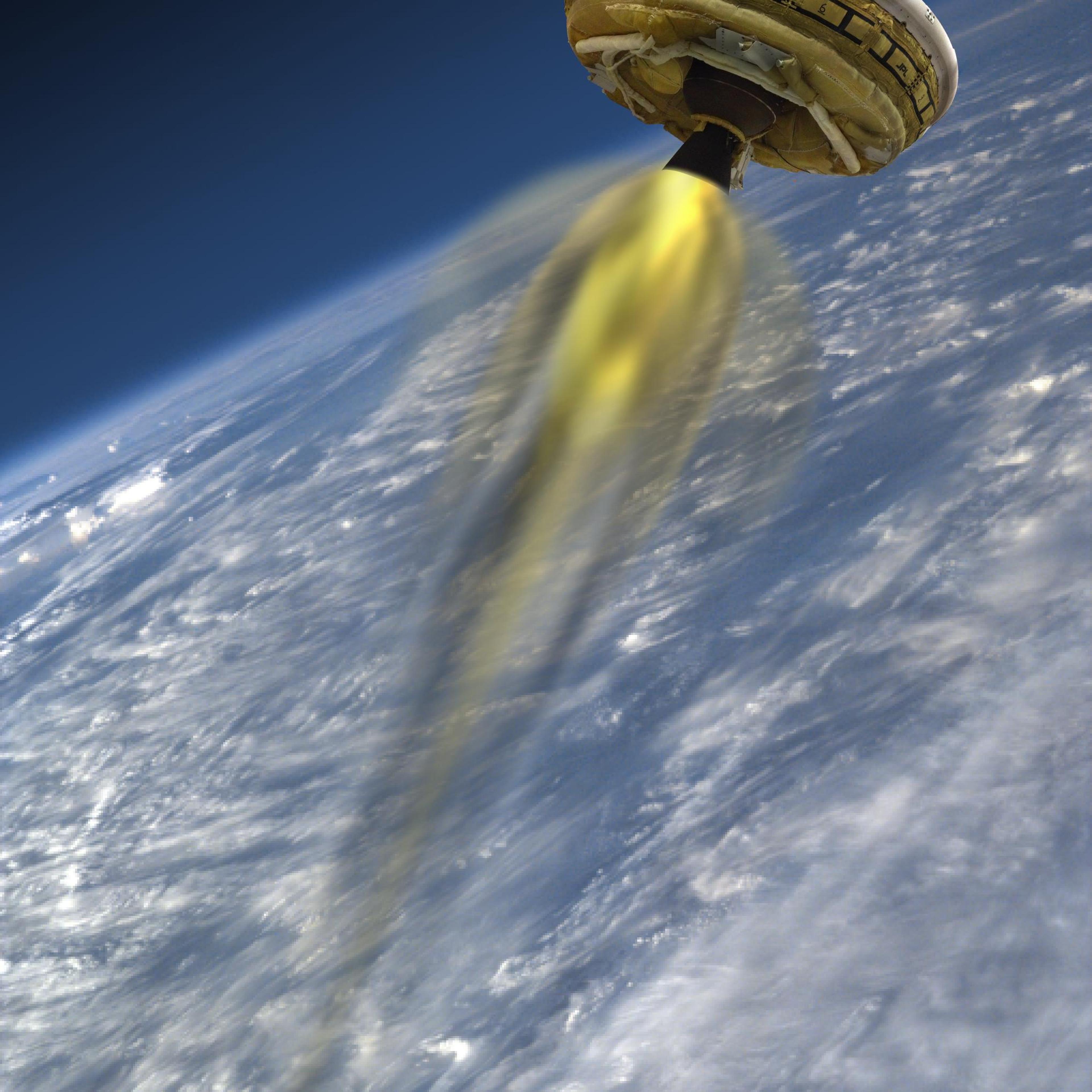 NASA flying saucer