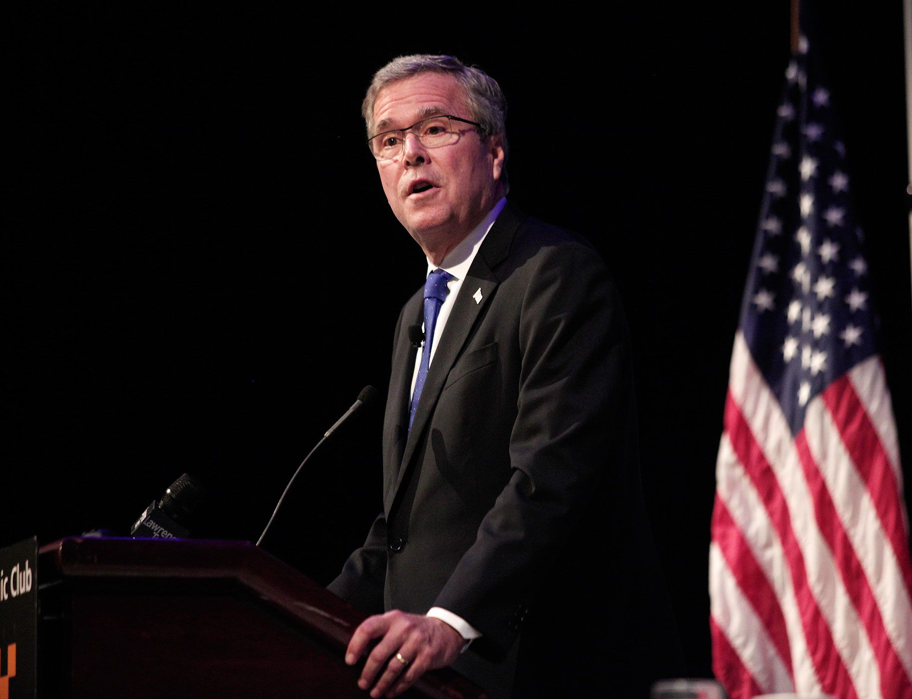 Jeb Bush Speaks At Detroit Economic Club