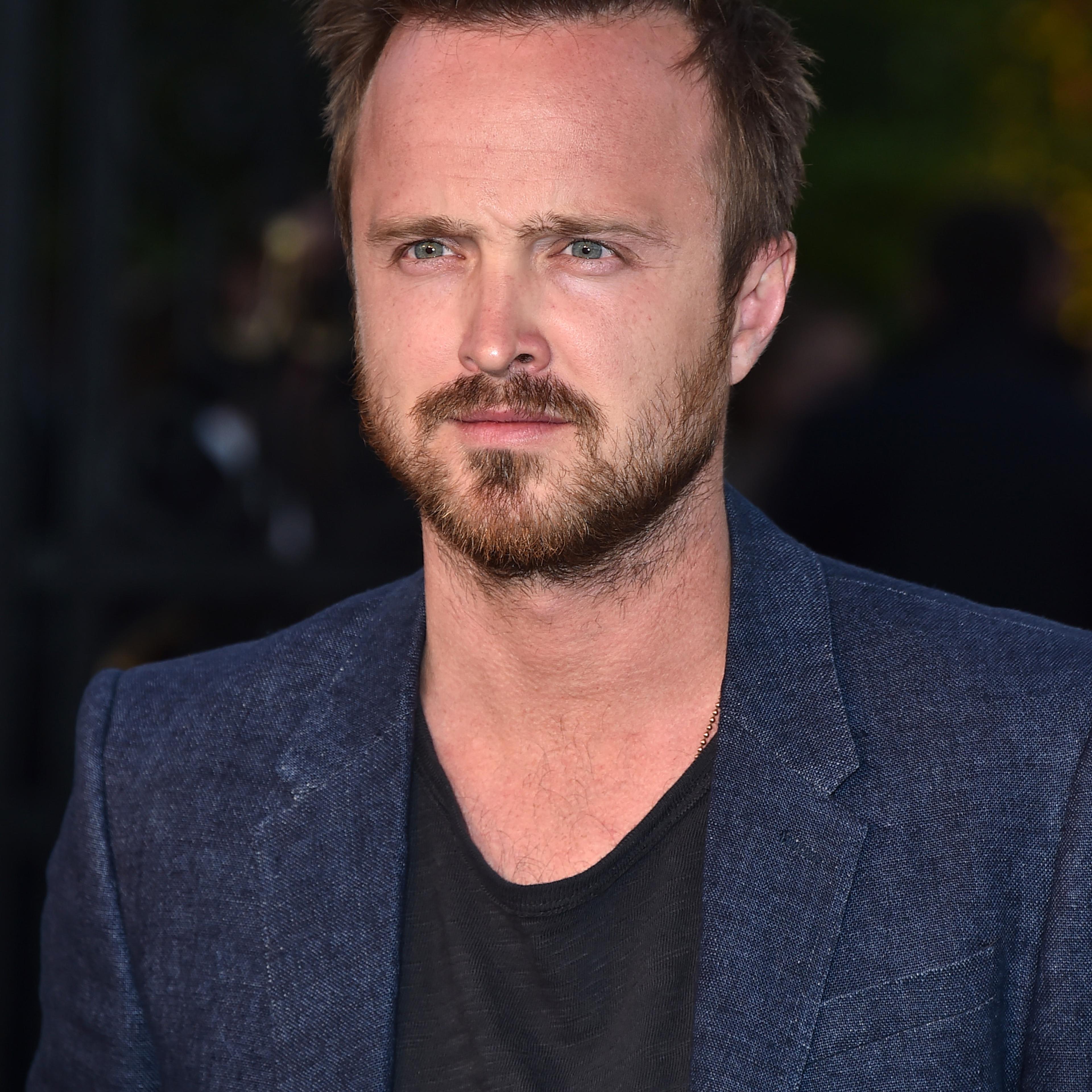 Aaron Paul at Burberry's "London in Los Angeles" event in London on April 16, 2015.
