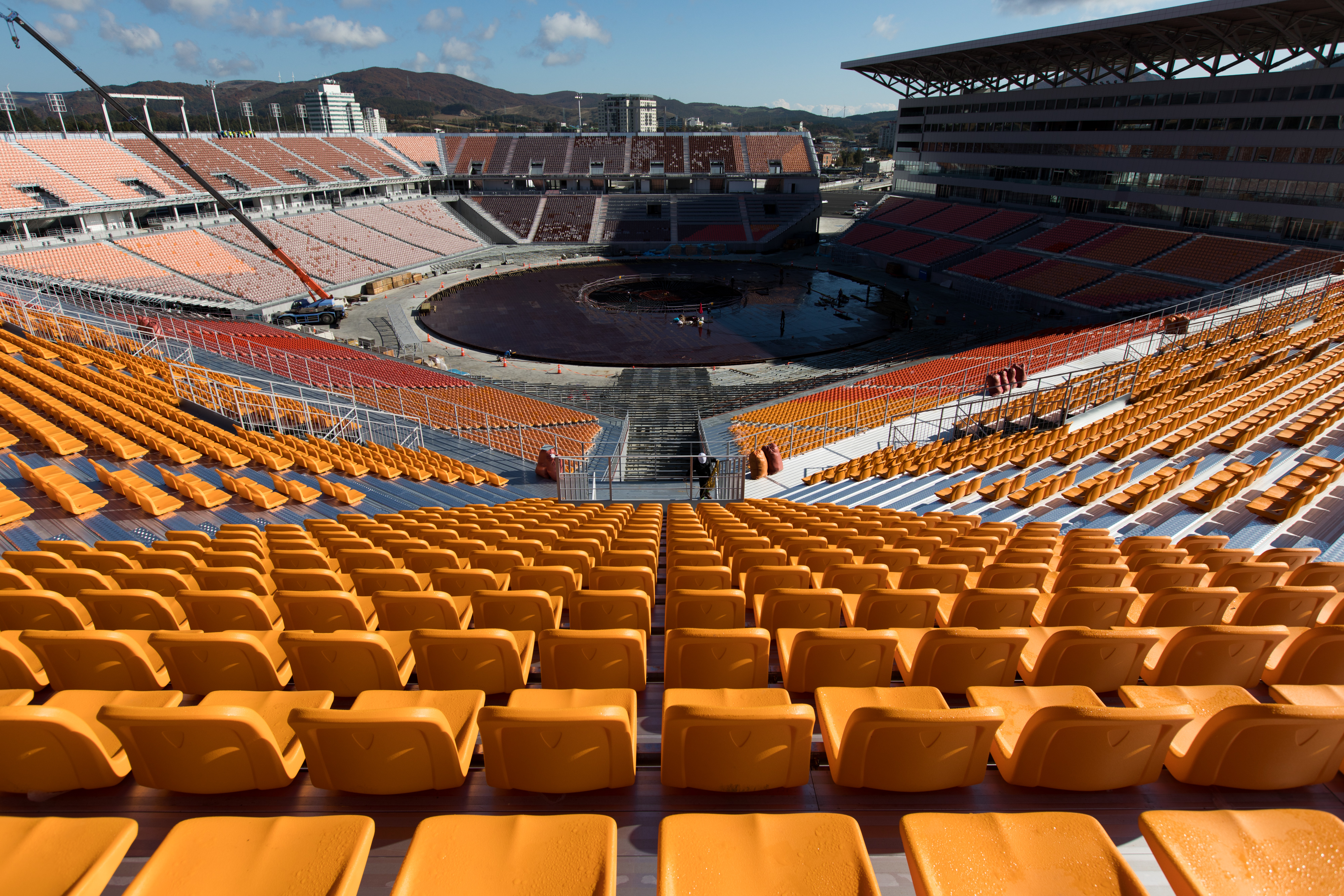 Preparations for the 2018 Winter Olympic Games