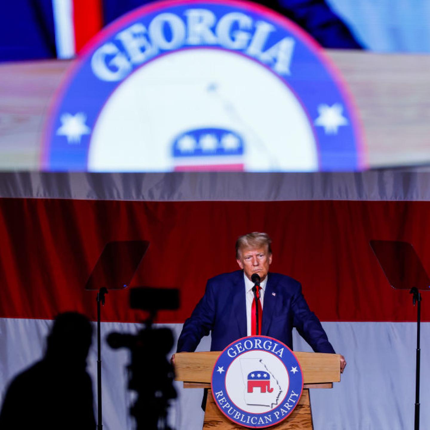Former President Trump Addresses The Georgia State GOP Convention
