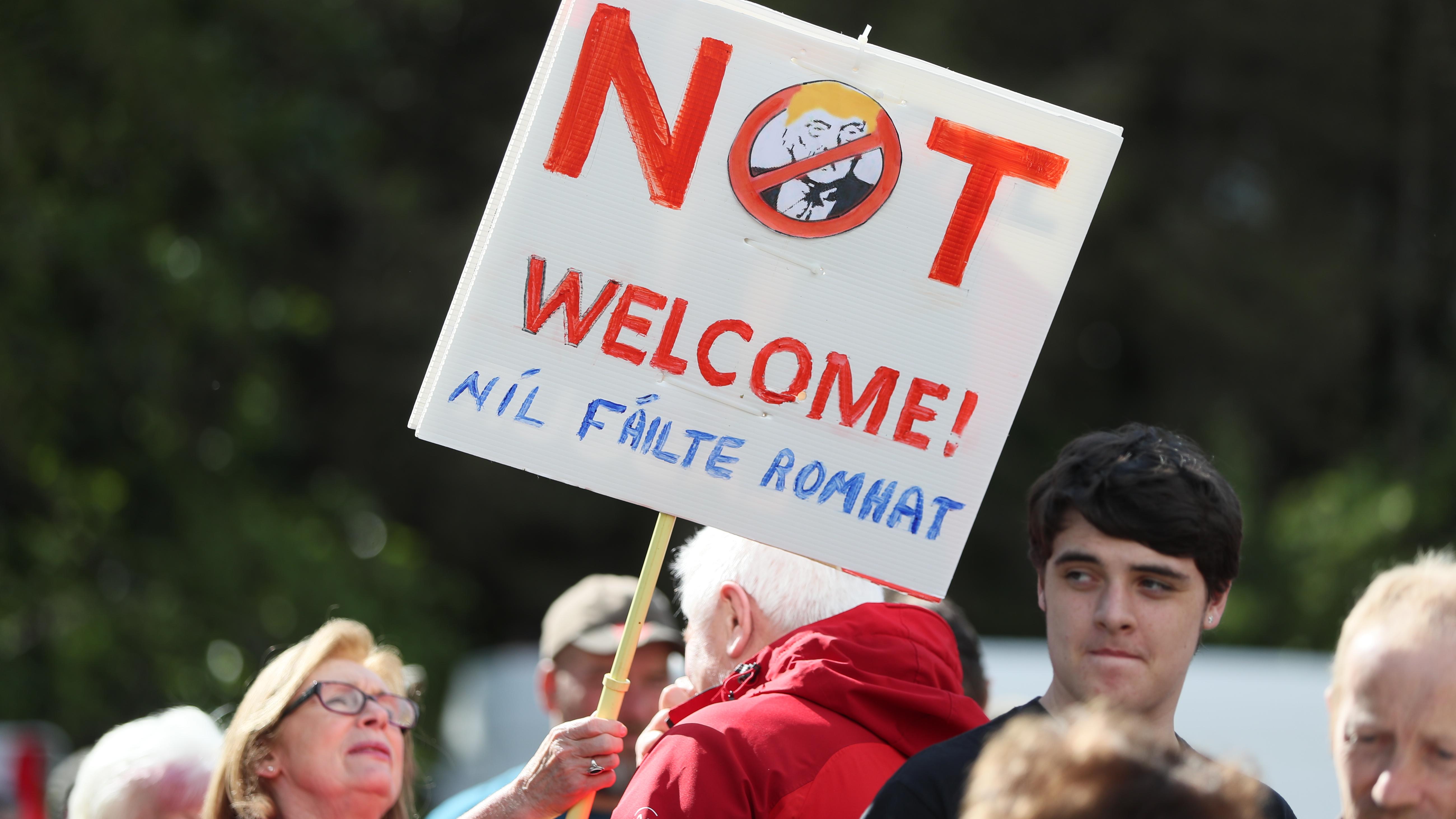 Protests Planned in Ireland During Trump's Upcoming Visit