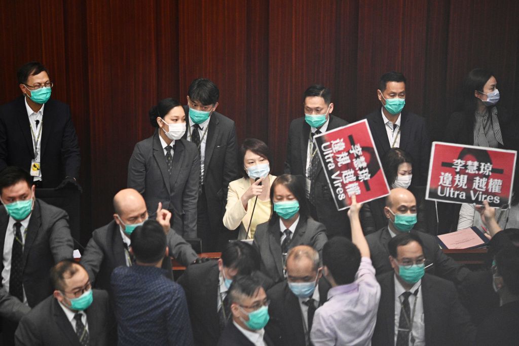 HONG KONG-CHINA-POLITICS