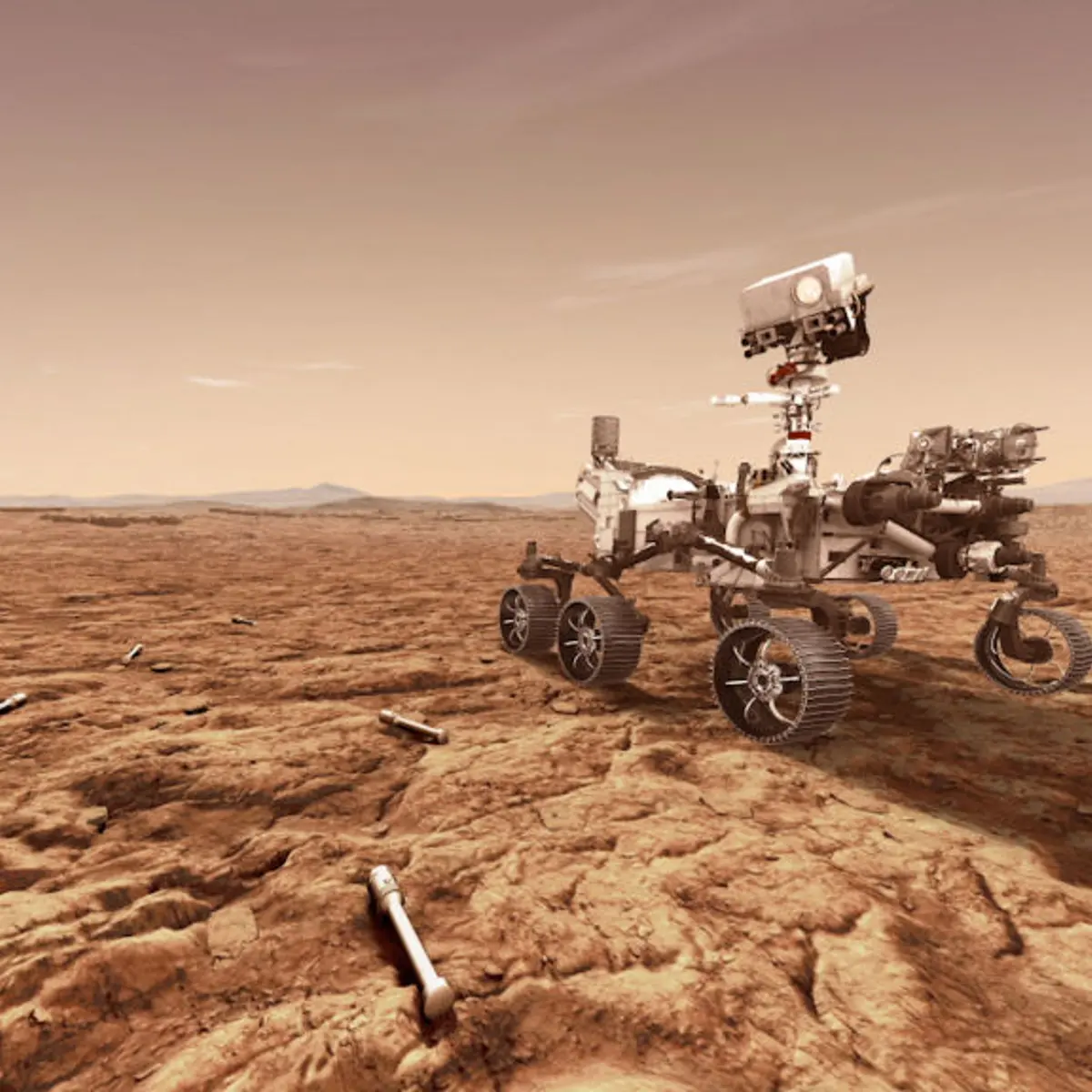 NASA Perseverance Rover Lands On Mars