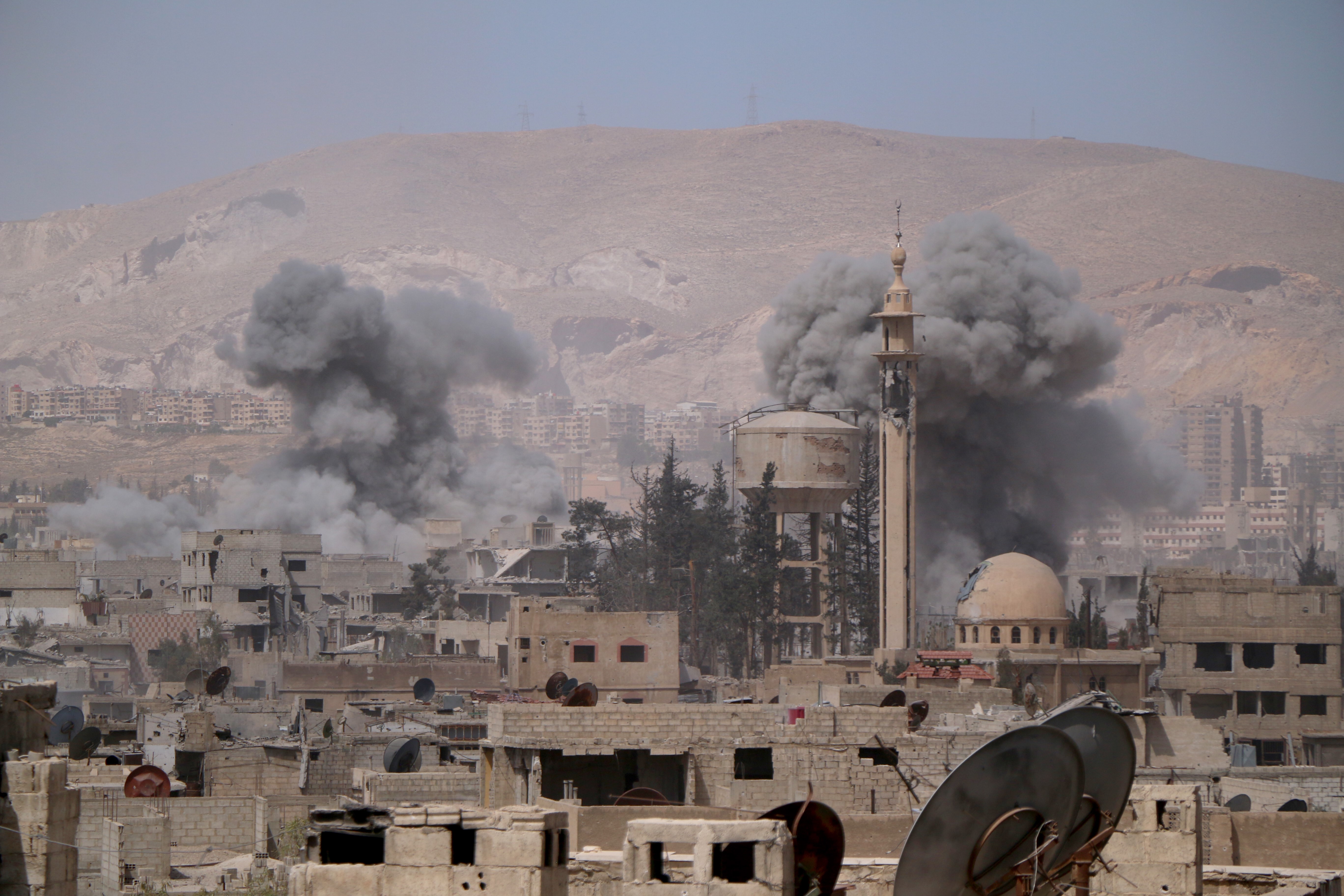 Assad regime continues to hit Eastern Ghouta