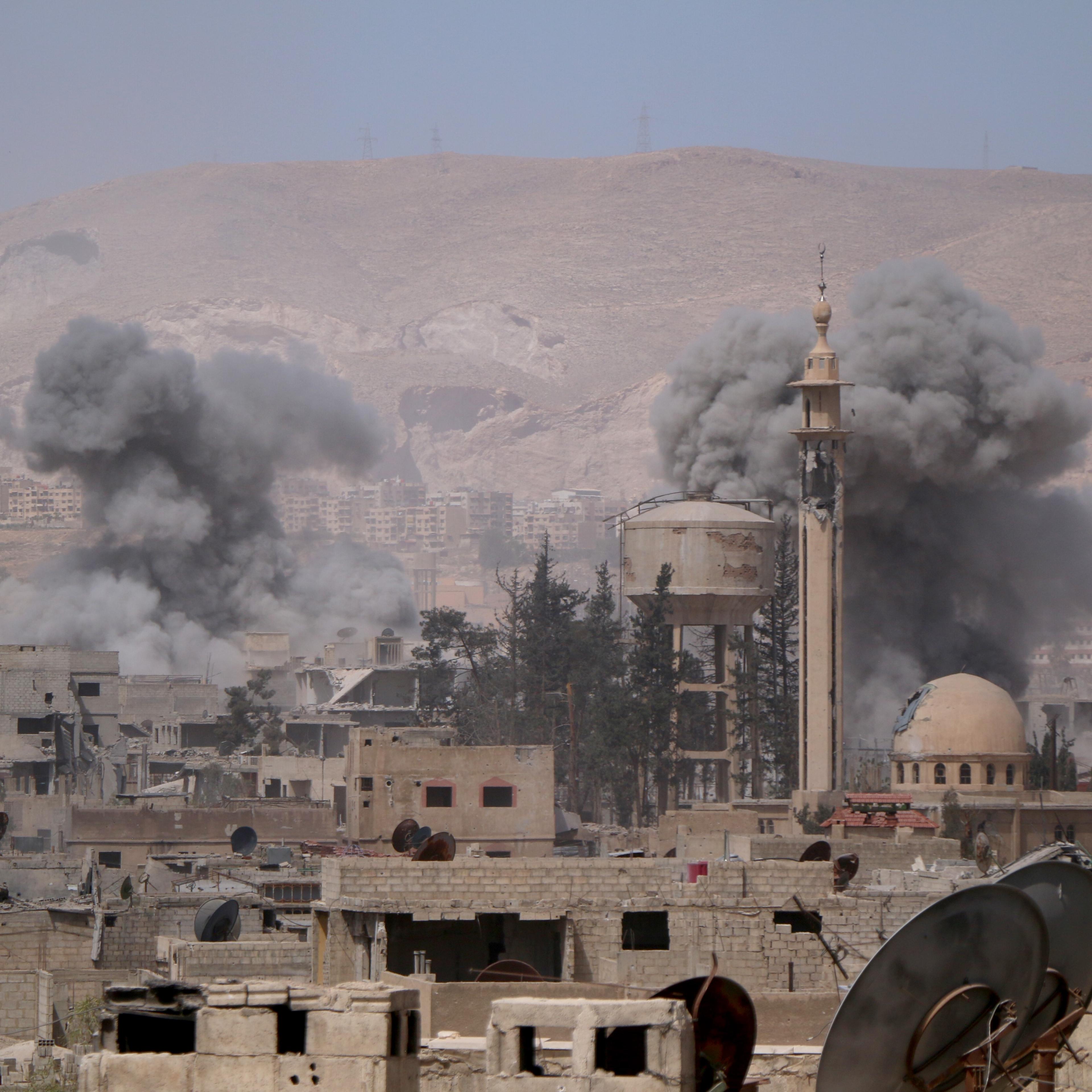Assad regime continues to hit Eastern Ghouta