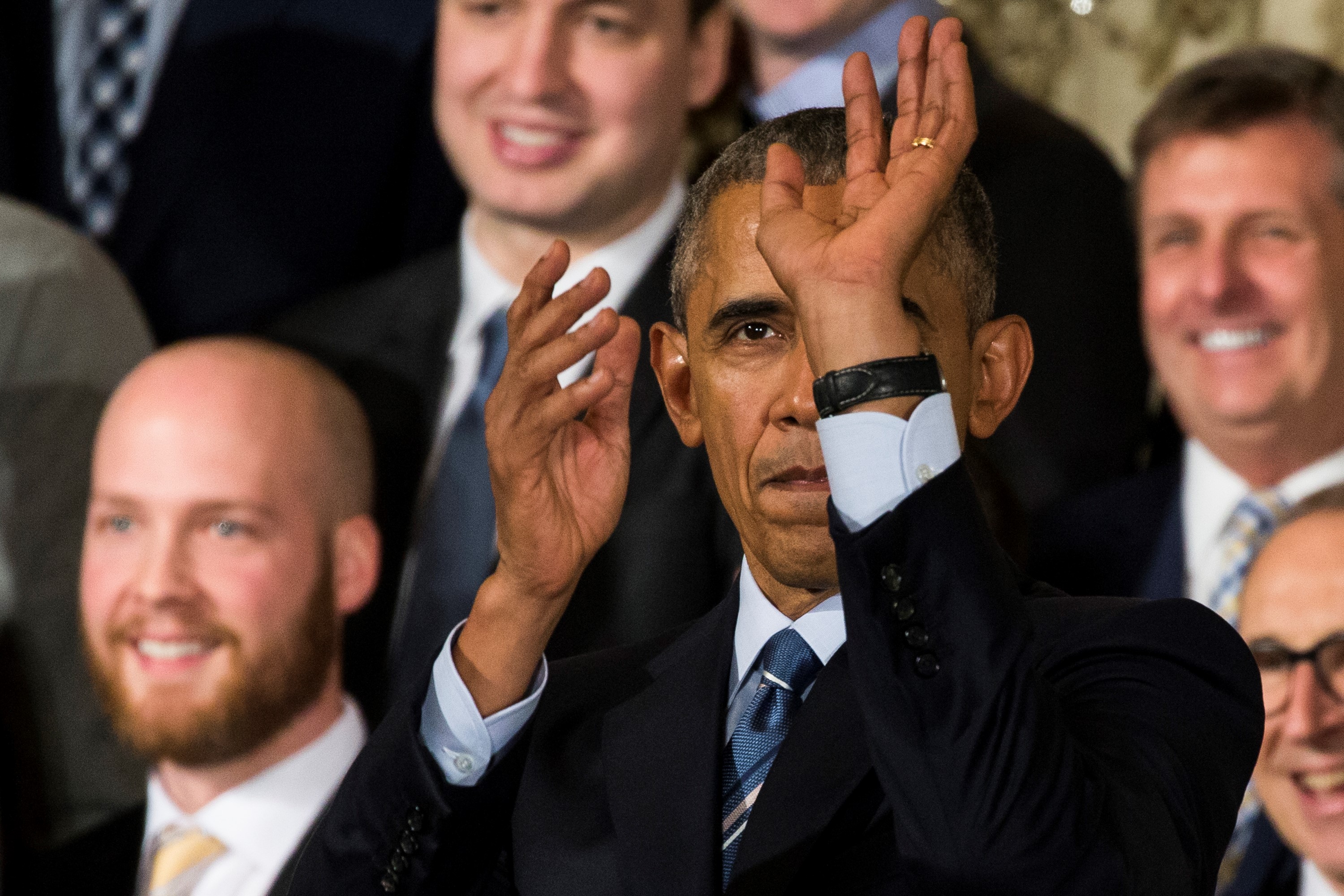 Golden State Warriors honored at White House