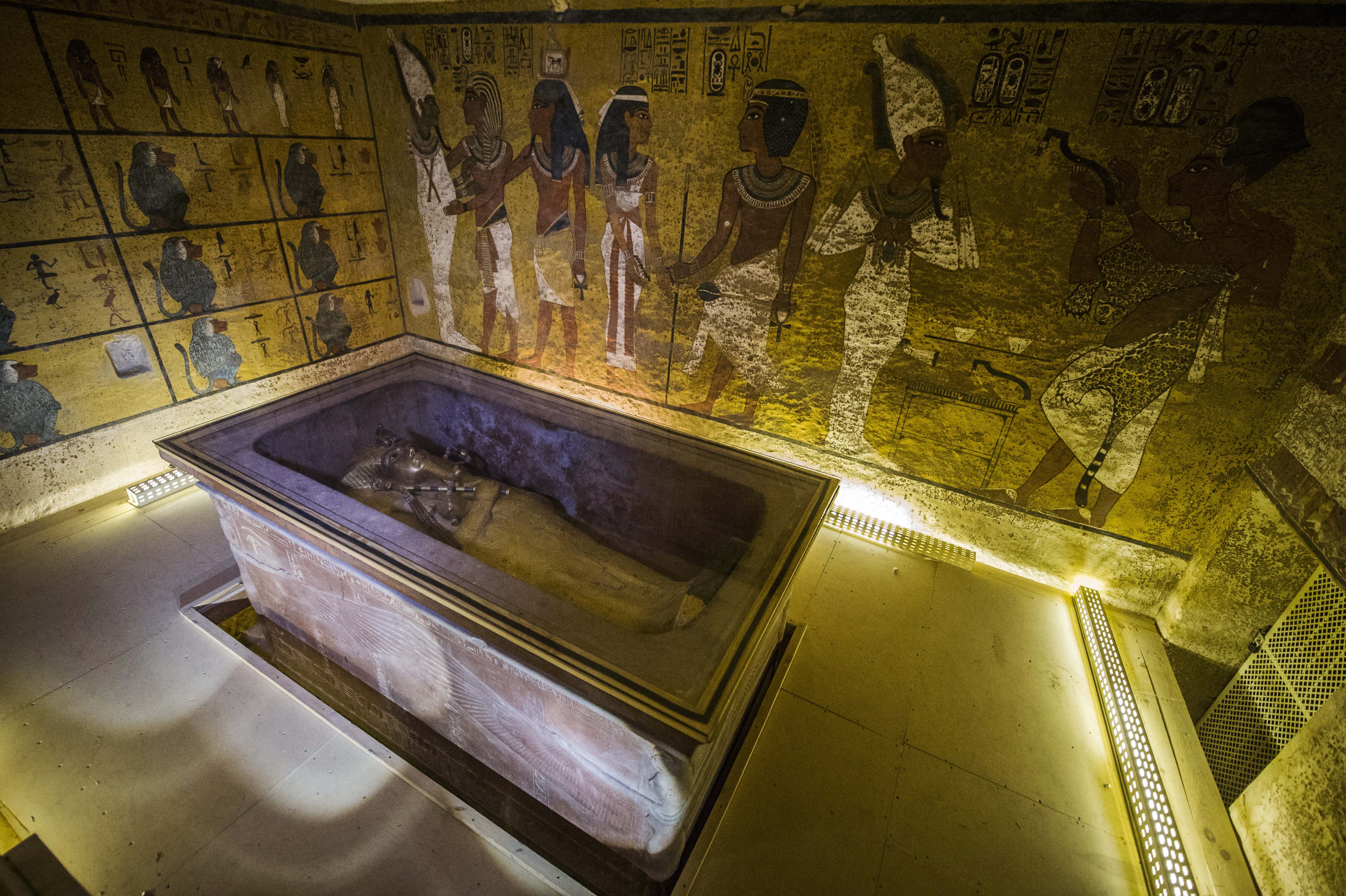 EGYPT-ARCHAEOLOGY-TUTANKHAMUN-NEFERTITI