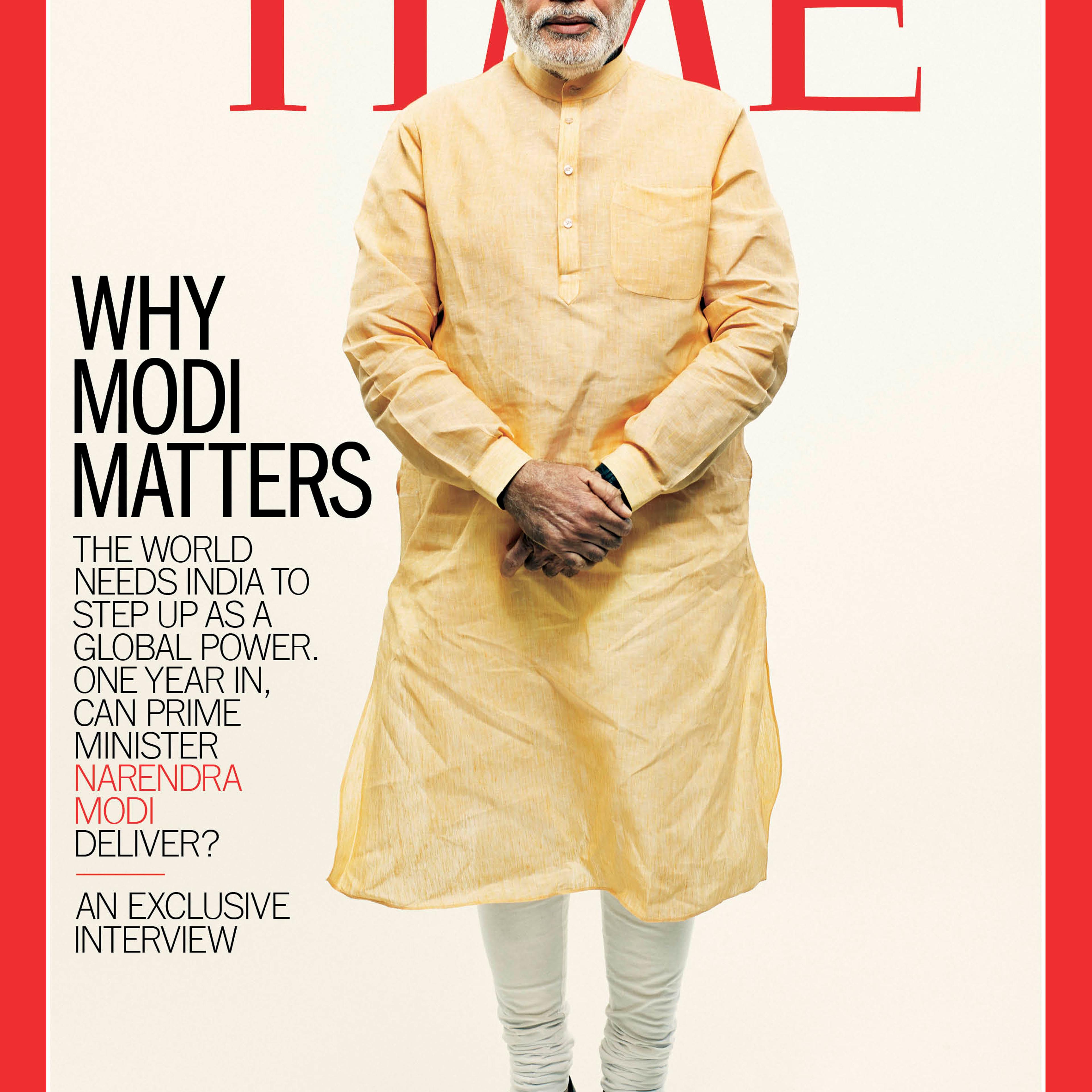Why Narendra Modi Matters Time Magazine Cover