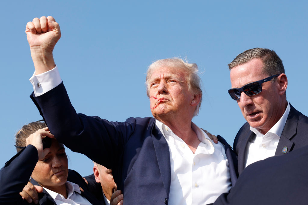 Donald Trump Injured During Shooting At Campaign Rally In Butler, PA