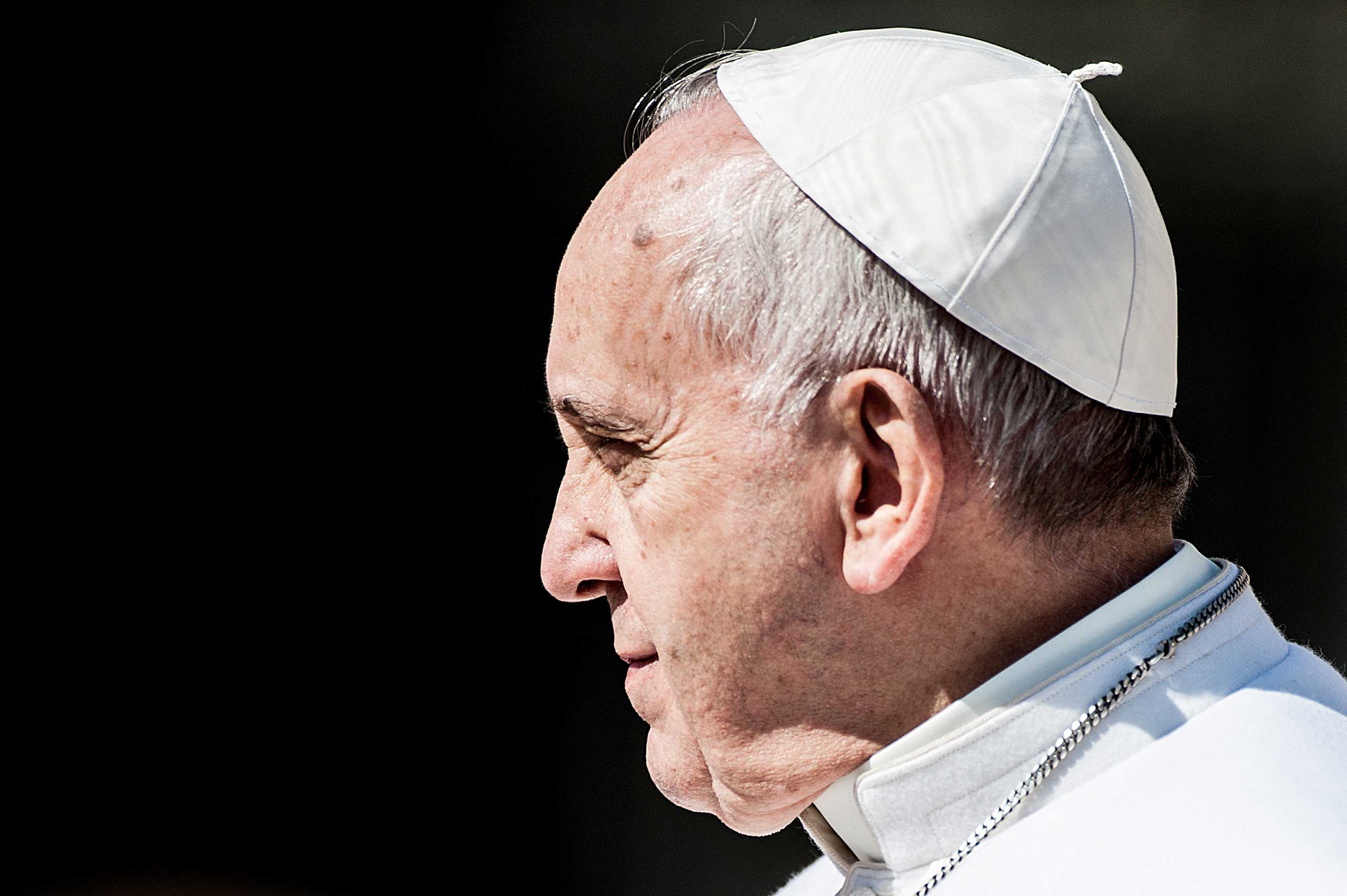 Pope Francis leads the weekly general audience.