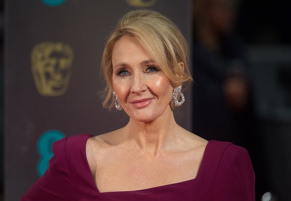J.K. Rowling attends the 2017 BAFTAs