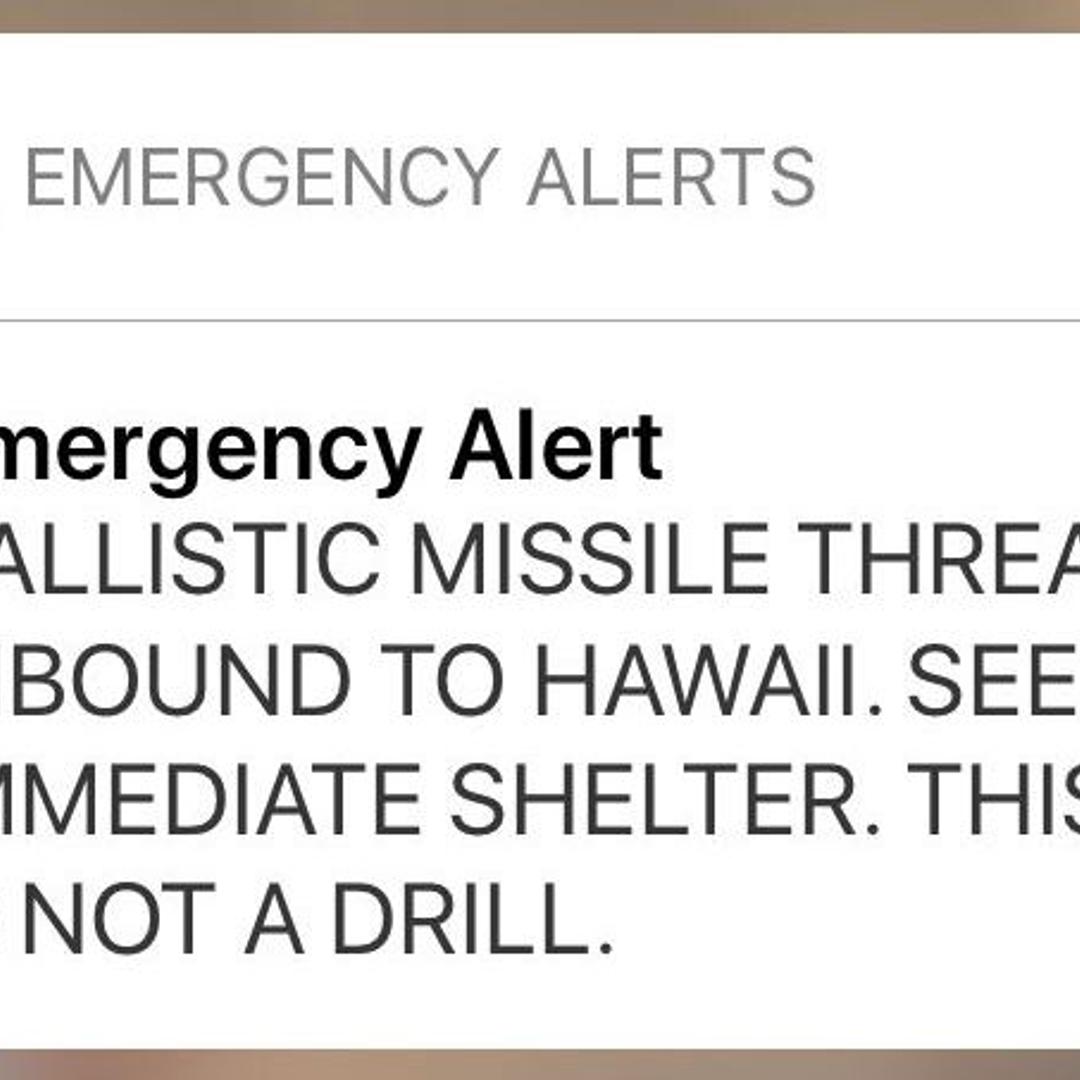 Hawaii Mistaken Missile Alert, Honolulu, USA - 13 Jan 2018
