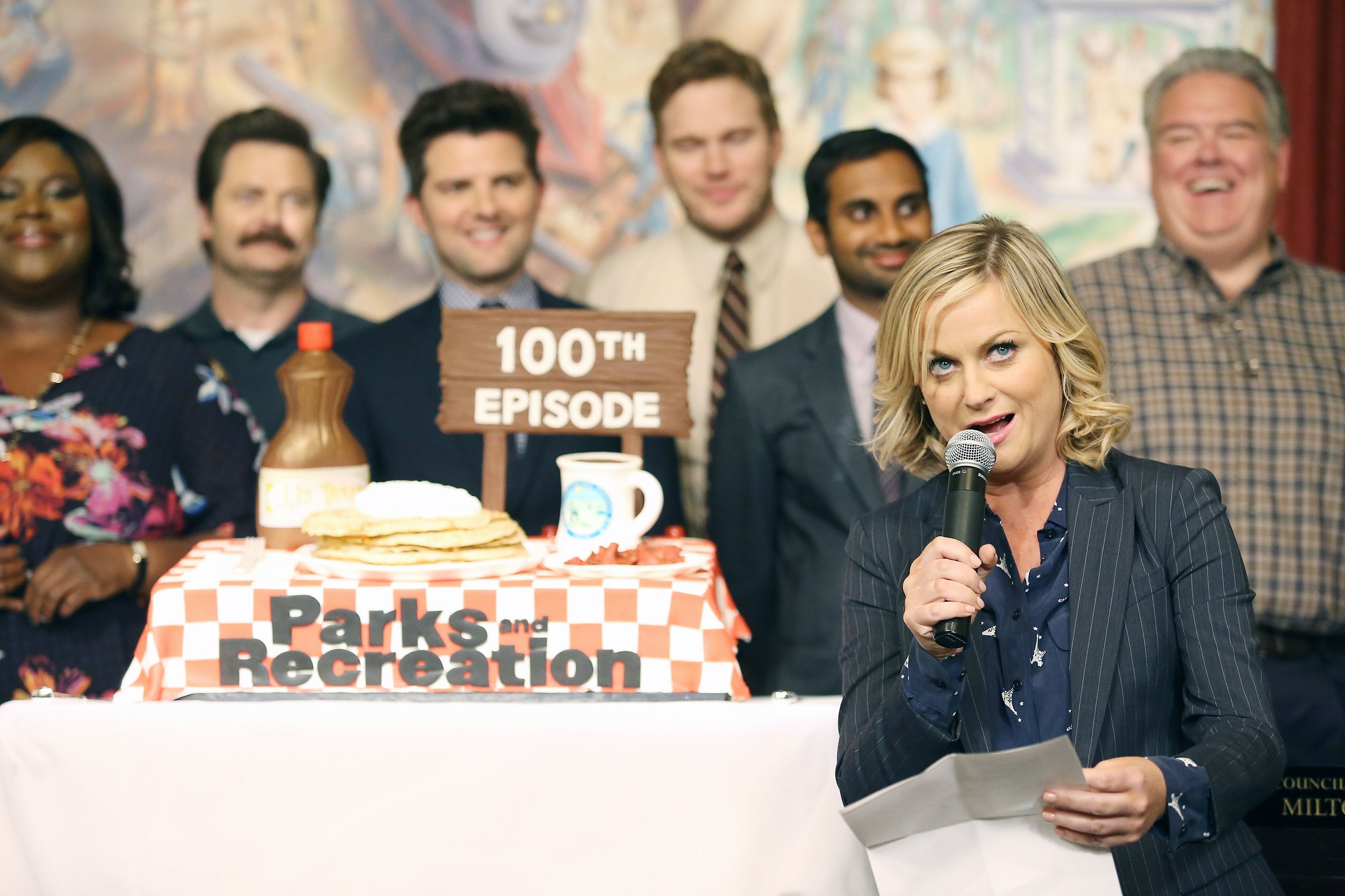 "Parks And Recreation" 100th Episode Celebration