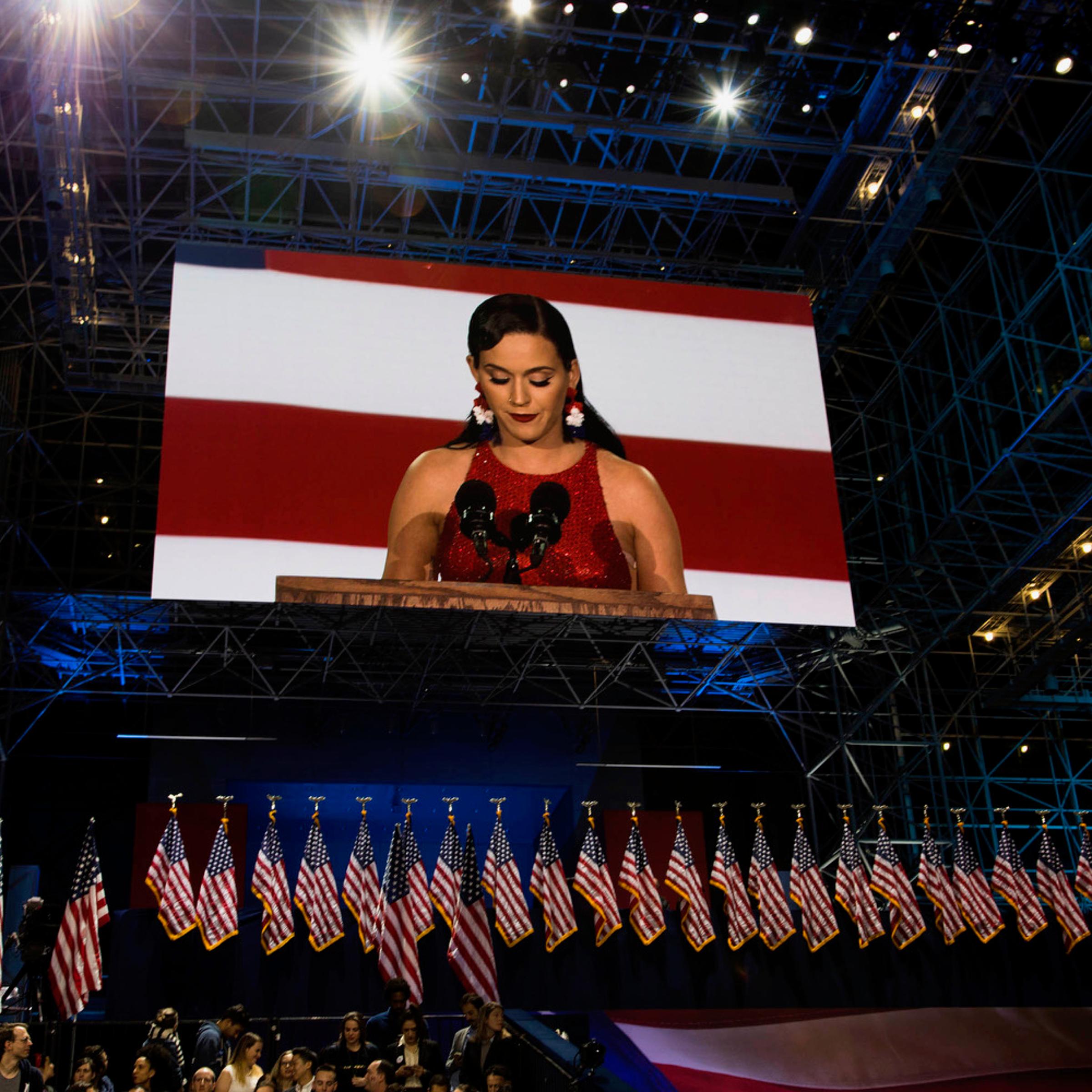 NEW YORK - NOV 8: Supporters attend an election night party for Democratic nominee Hillary Clinton on Tuesday, Nov. 8, 2016, at the Javits Center in New York’s Manhattan borough.(Photo by Landon Nordeman)