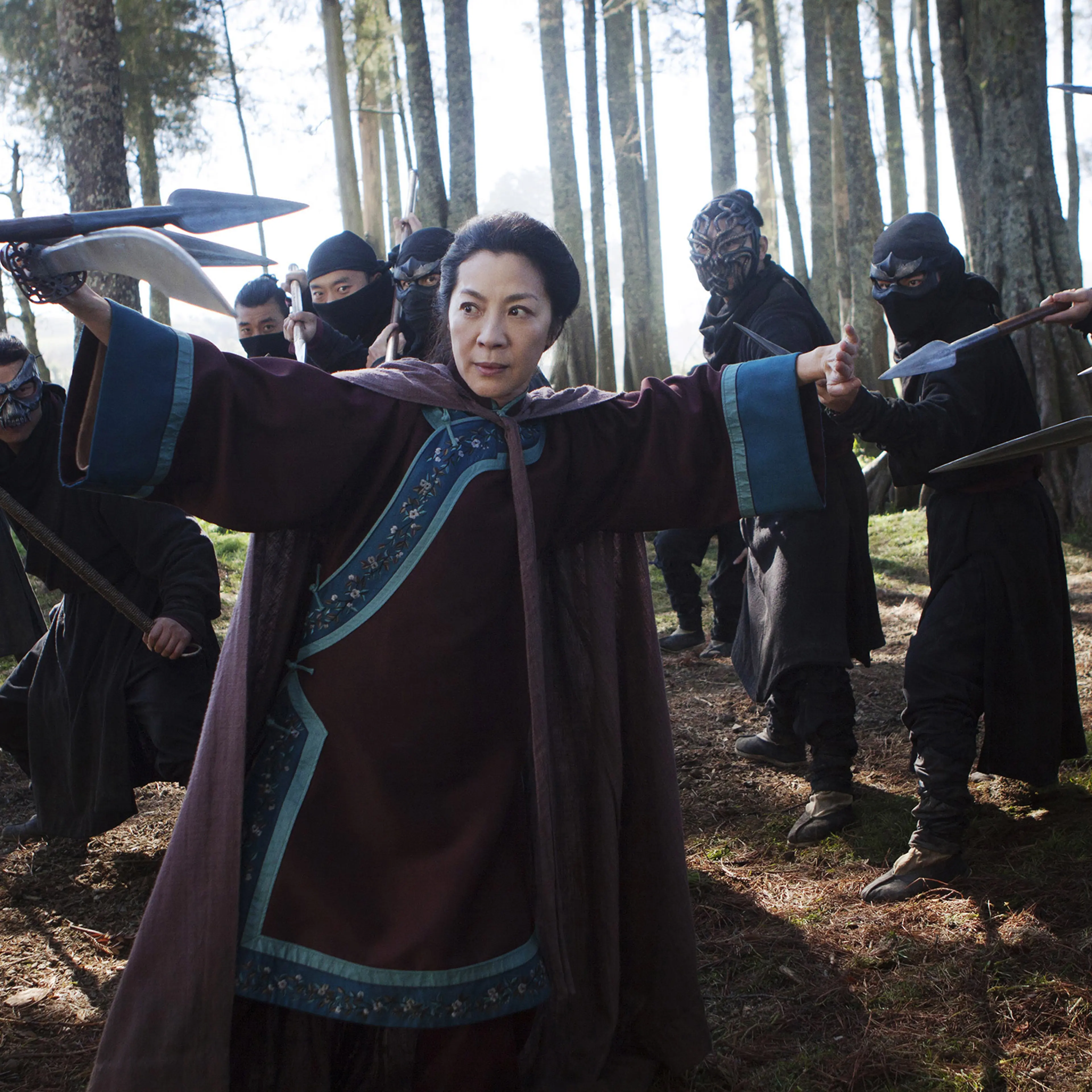 Michelle Yeoh in Crouching Tiger, Hidden Dragon: Sword of Destiny in 2016.