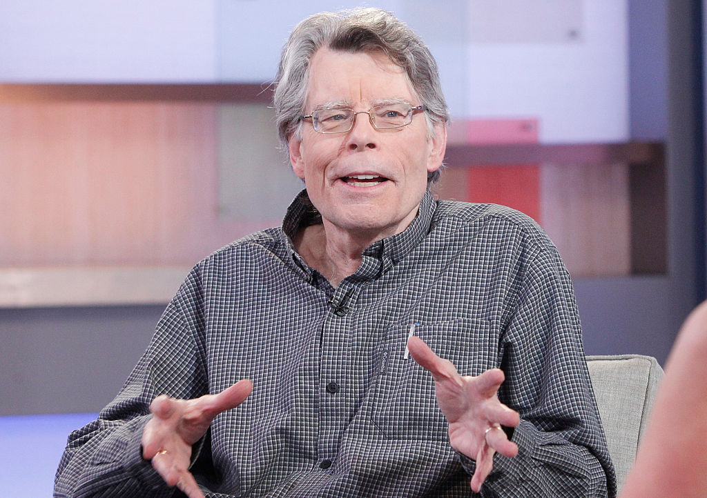 Stephen King appears on ABC's "Good Morning America" on Nov. 2, 2015.