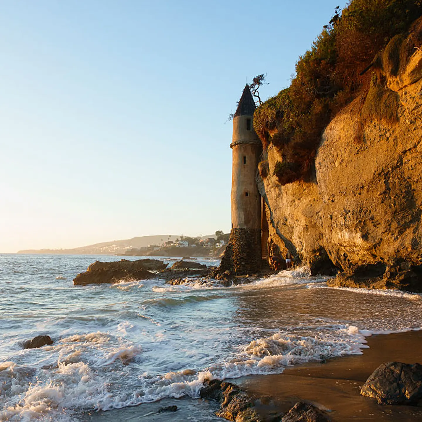 Victoria Beach Pirate Tower In Laguna Beach