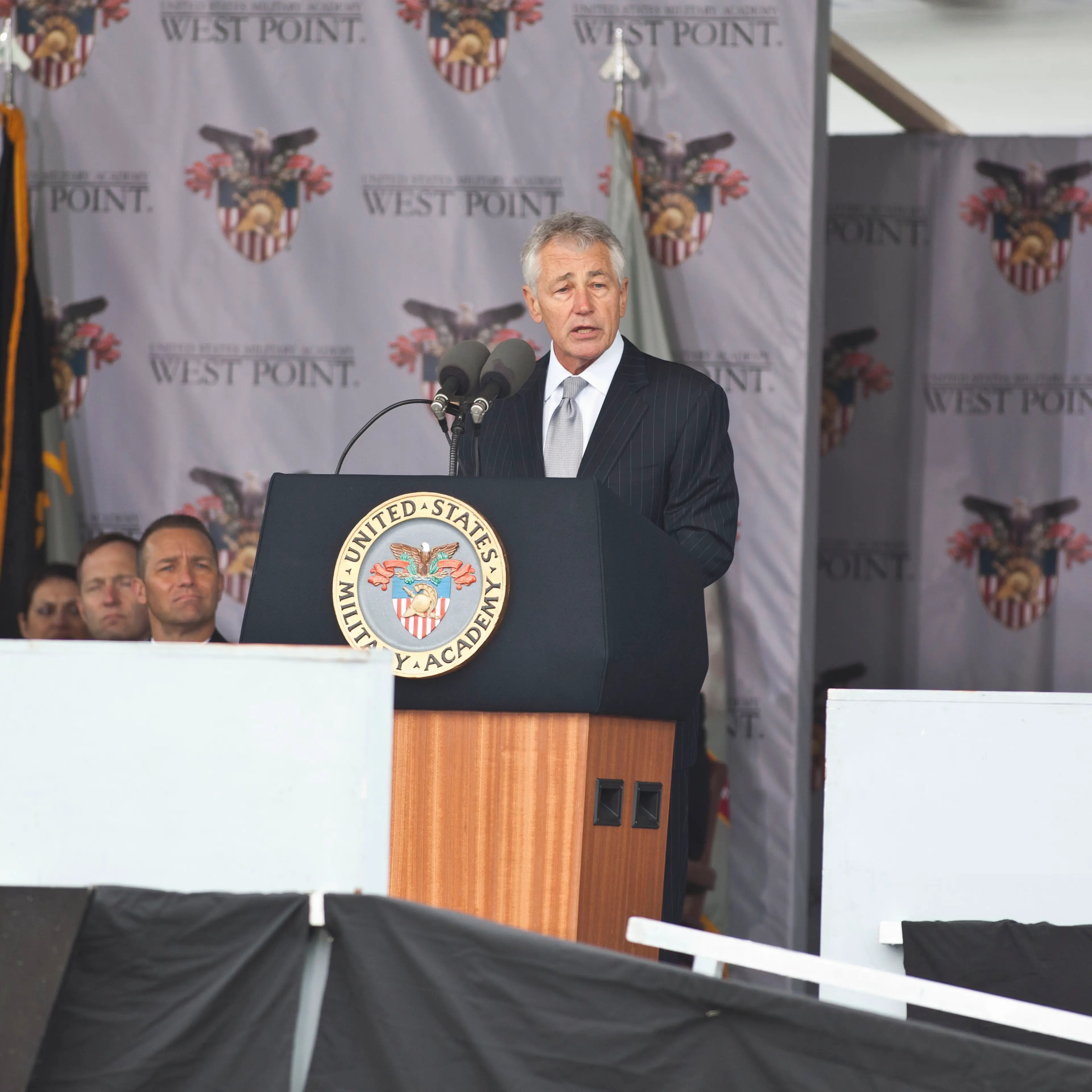 Chuck Hagel Delivers Commencement Address At West Point
