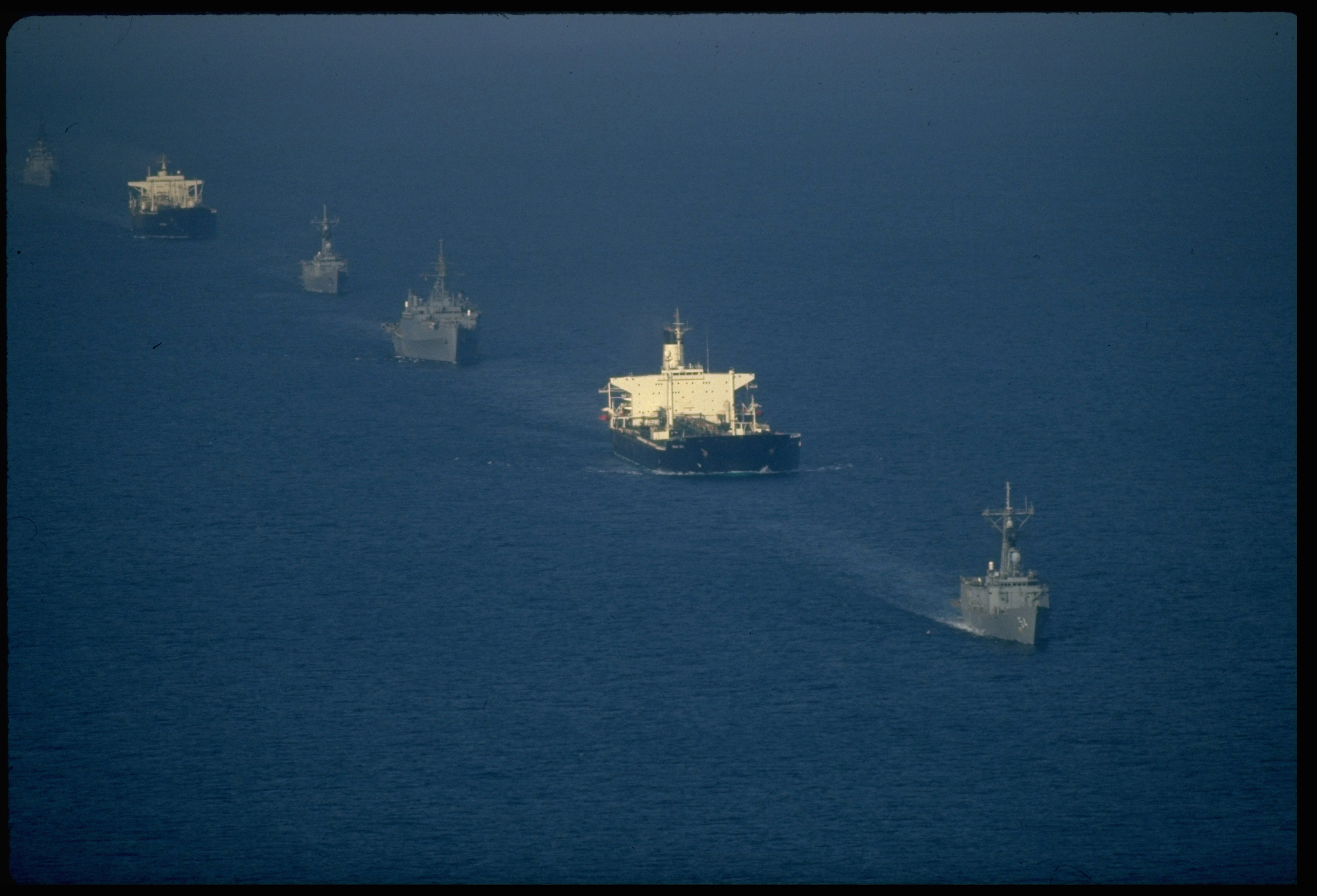 12th convoy of US warship escorted re-fl