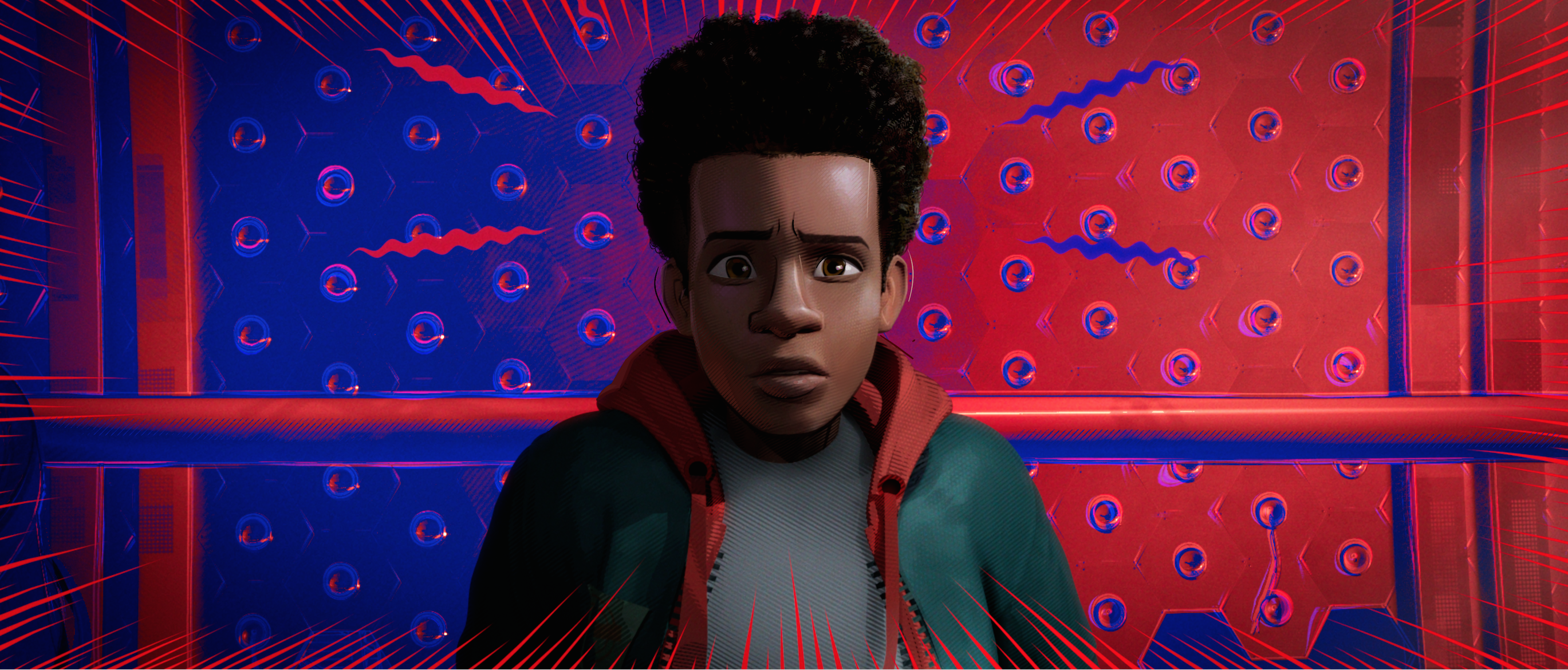 Miles Morales is voiced by Shameik Moore in "Spider-Man: Into the Spider-Verse"