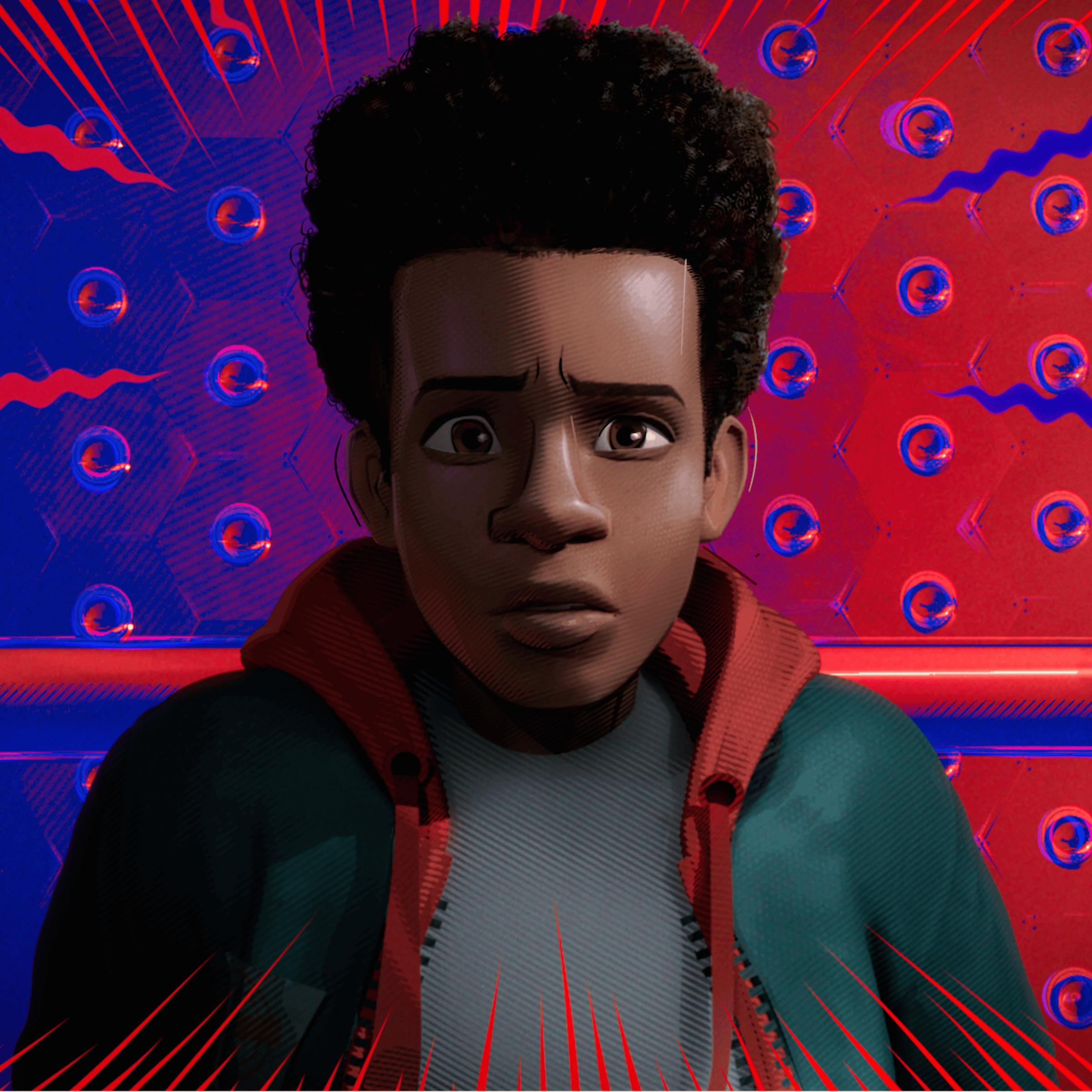 Miles Morales is voiced by Shameik Moore in "Spider-Man: Into the Spider-Verse"
