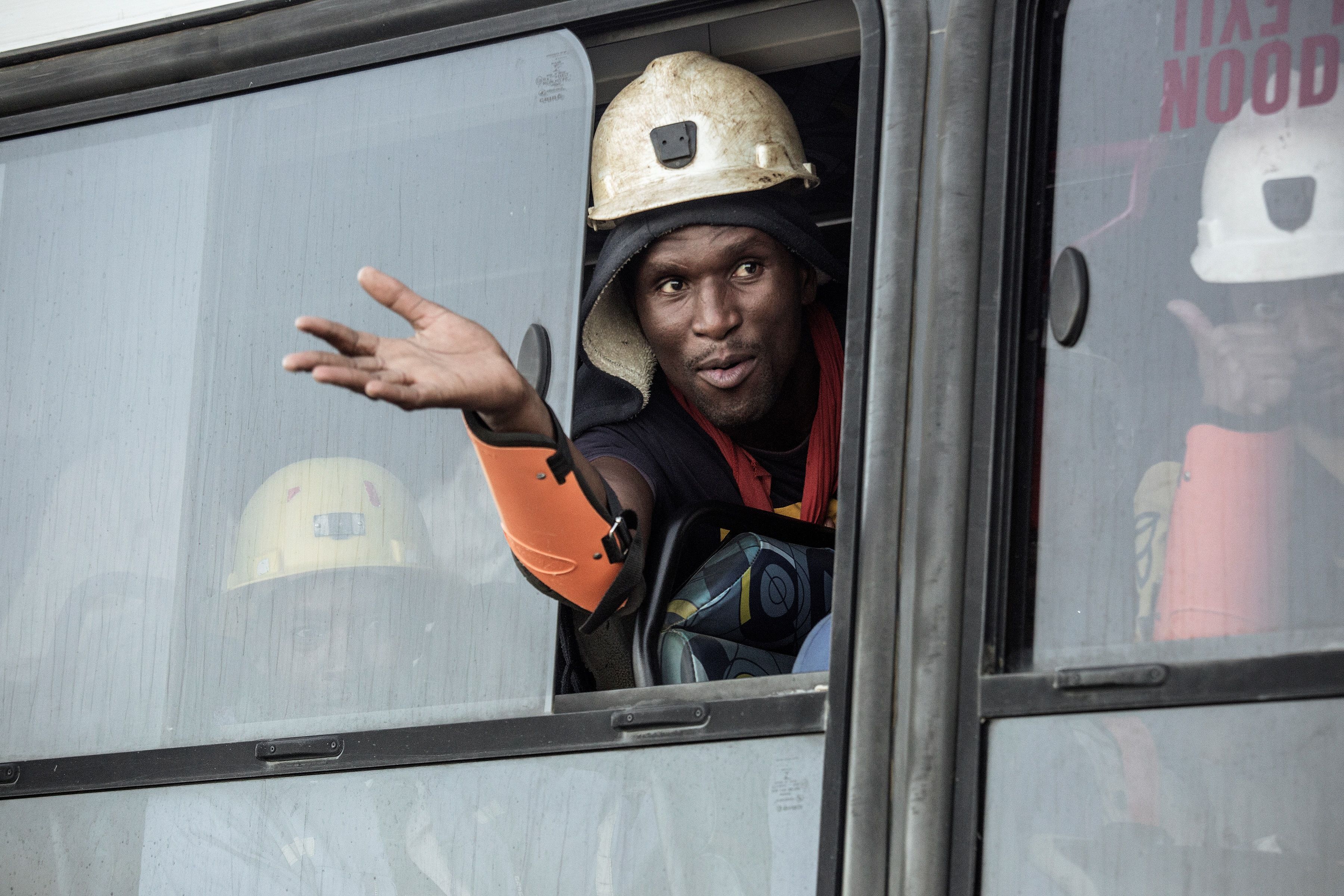 TOPSHOT-SAFRICA-MINING-ACCIDENT