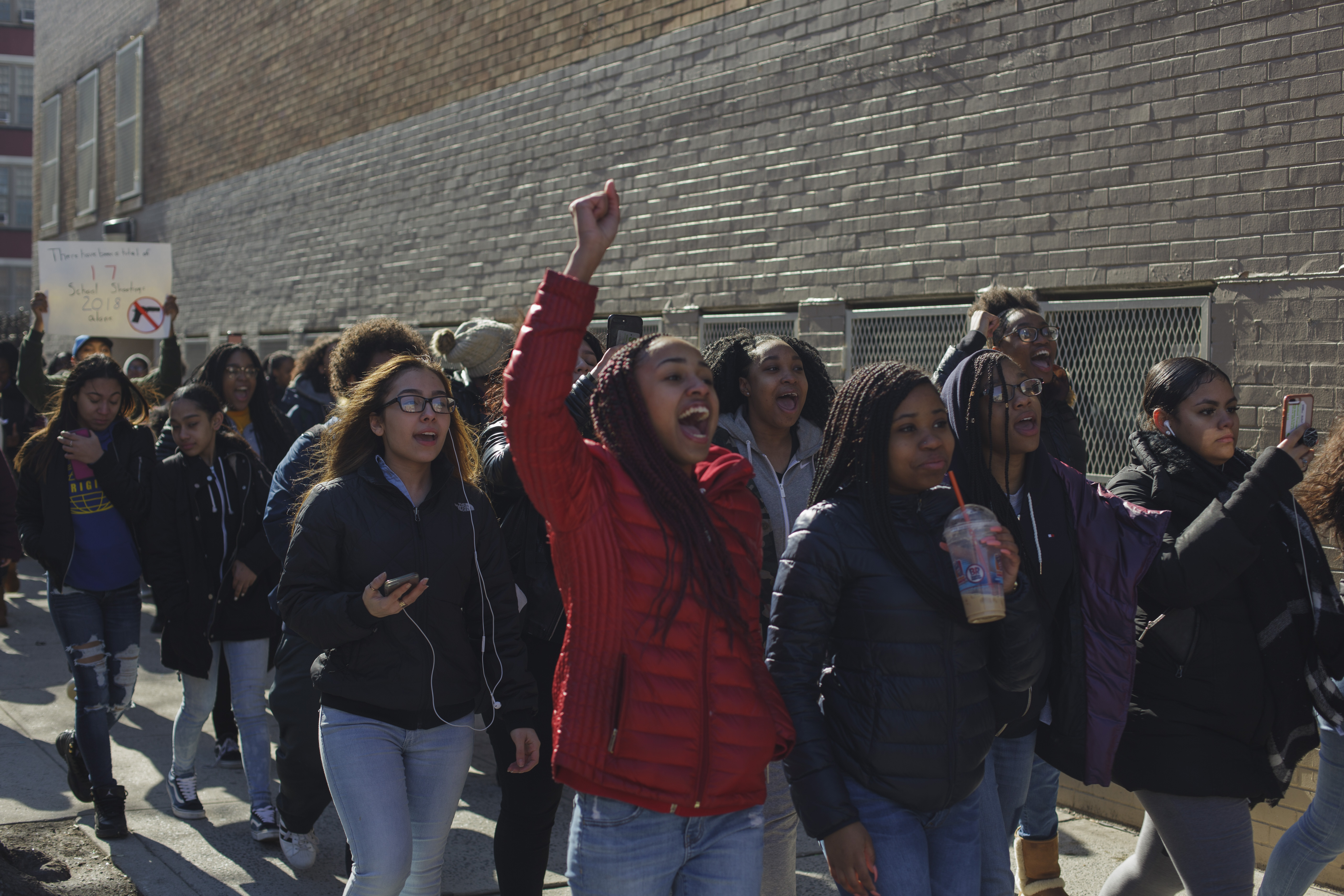 Brooklyn Prep High School Walkout