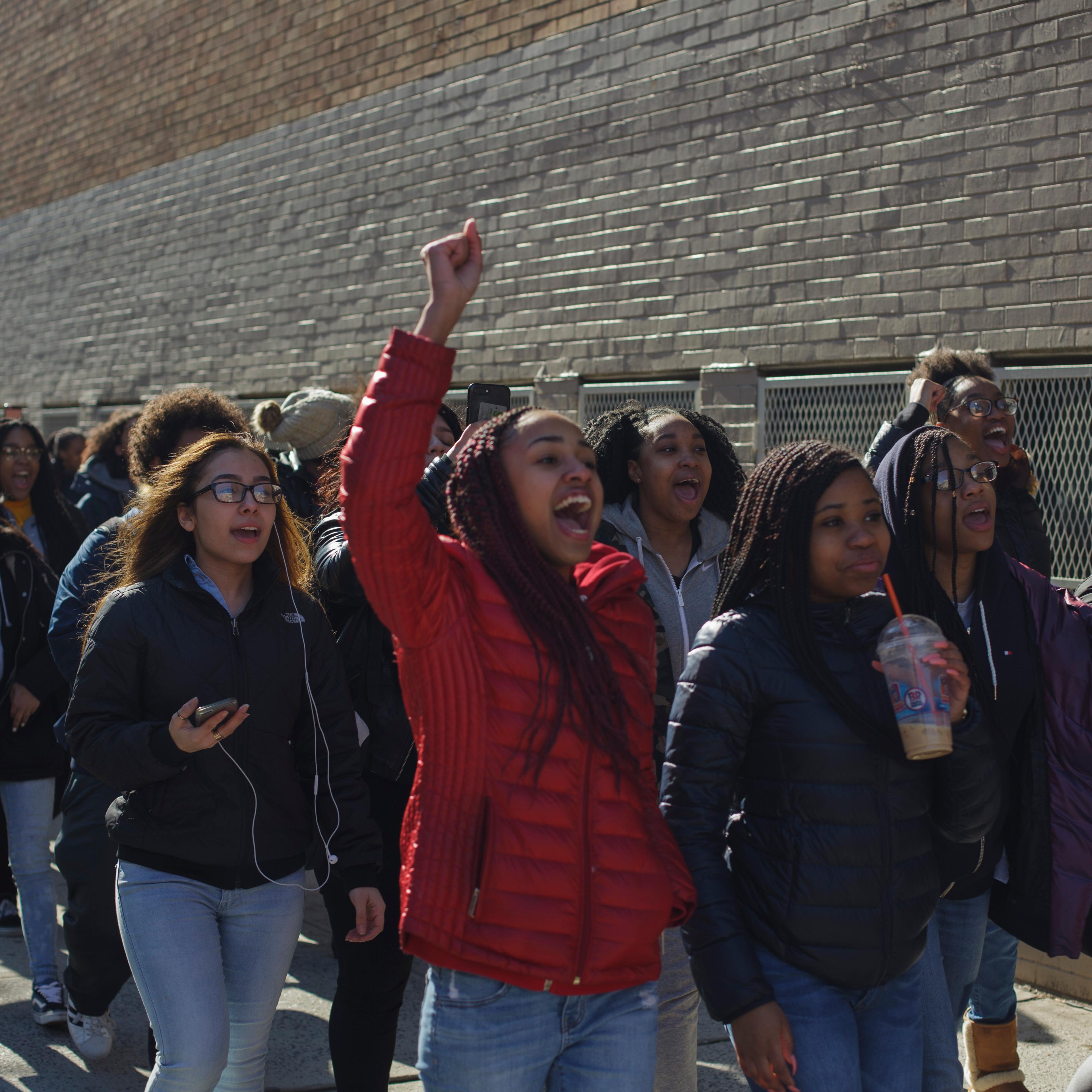 Brooklyn Prep High School Walkout