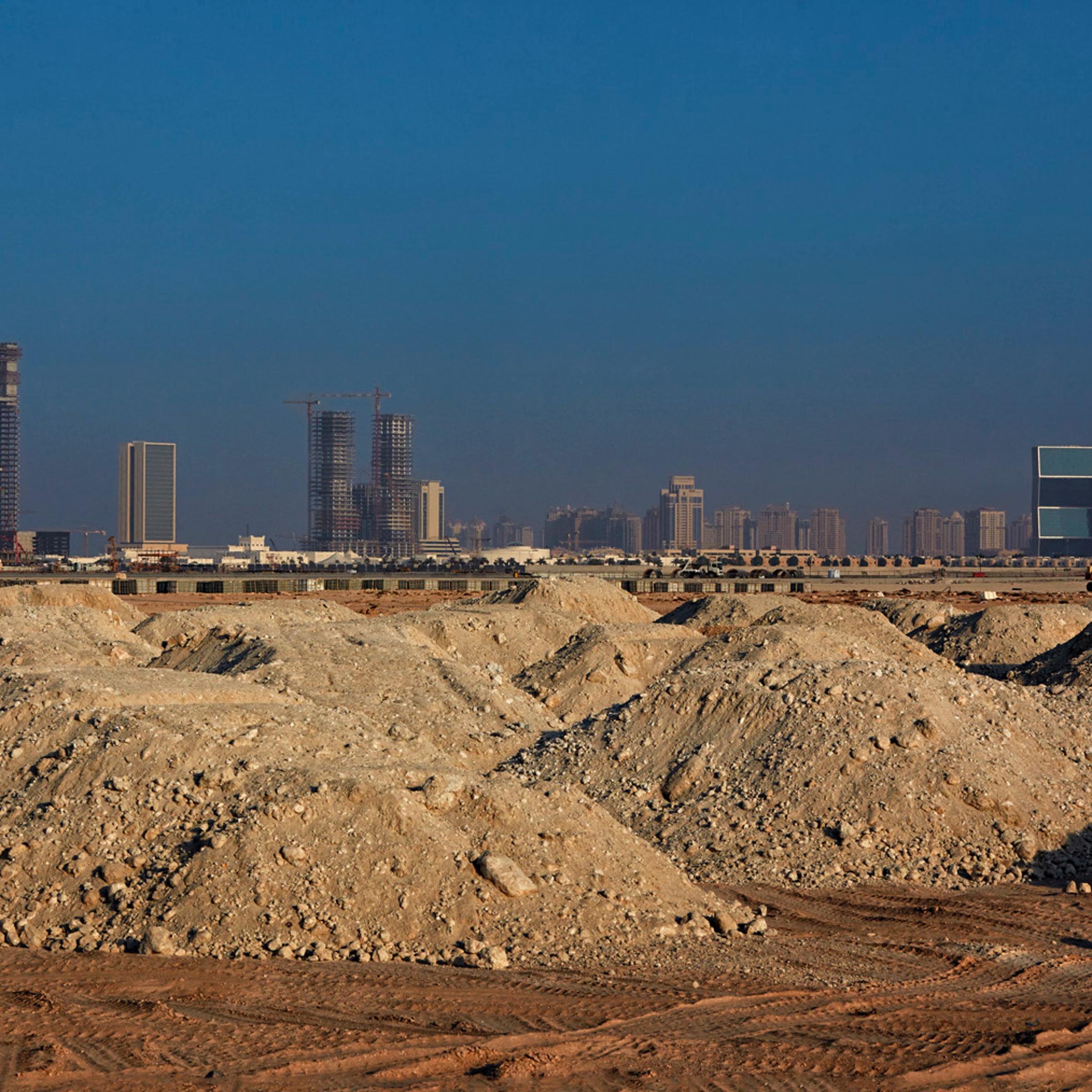 The 2022 World Cup final will be played right here, on what is now just rubble. But at what cost?