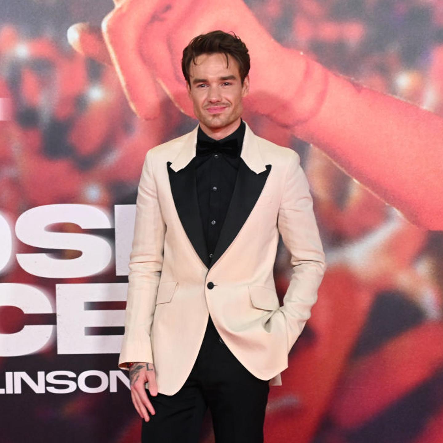 Liam Payne arrives at the "All Of Those Voices" U.K. Premiere at Cineworld Leicester Square in London, U.K. on March 16, 2023.