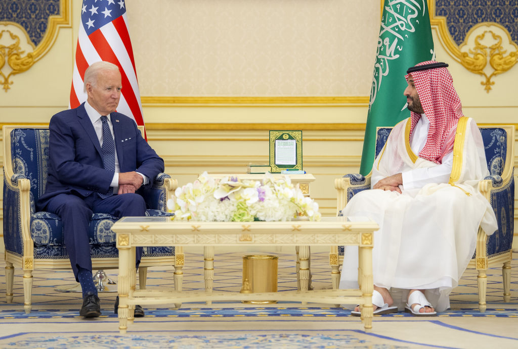 US President Joe Biden in Saudi Arabia