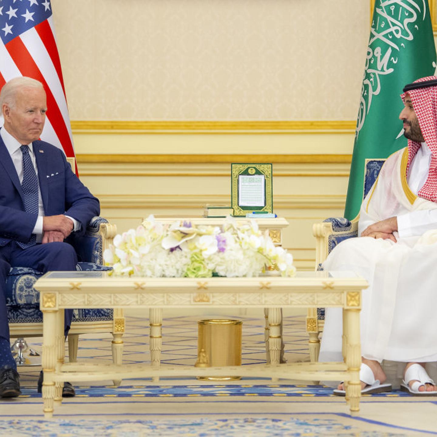 US President Joe Biden in Saudi Arabia